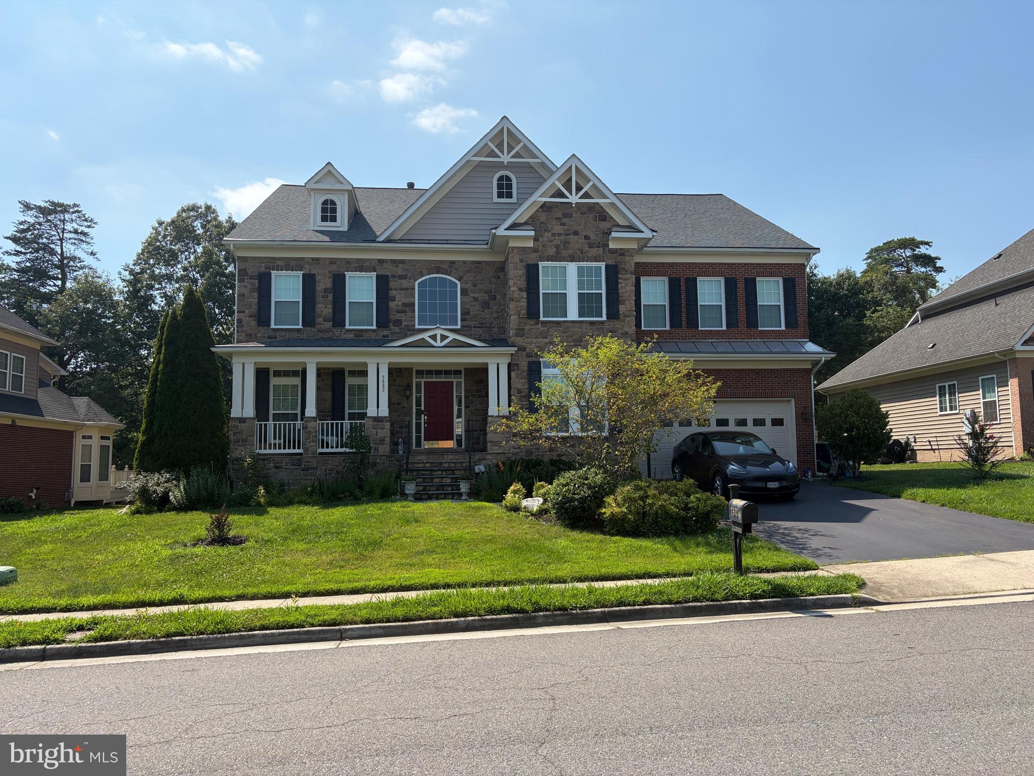 Welcome to this distinguished  6,700 sq ft Van Metre estate in the coveted Lakewood Hills community! Backing to  the South Run Rec Center, this home offers ultimate privacy. The main level has a primary bedroom suite and  office with built-ins, plus custom hardwoods throughout the main/upper levels. Relax on the 500+ sq ft Trex deck (refinished 2025). Major mechanical updates include: New Windows (2026), New HVACs (2022/2023), and New Roof (2022). Top-rated Sangster ES/Lake Braddock SS pyramid. Commuter's dream near VRE, Metro bus, Fairfax Co Pkwy, I-495/395/95.