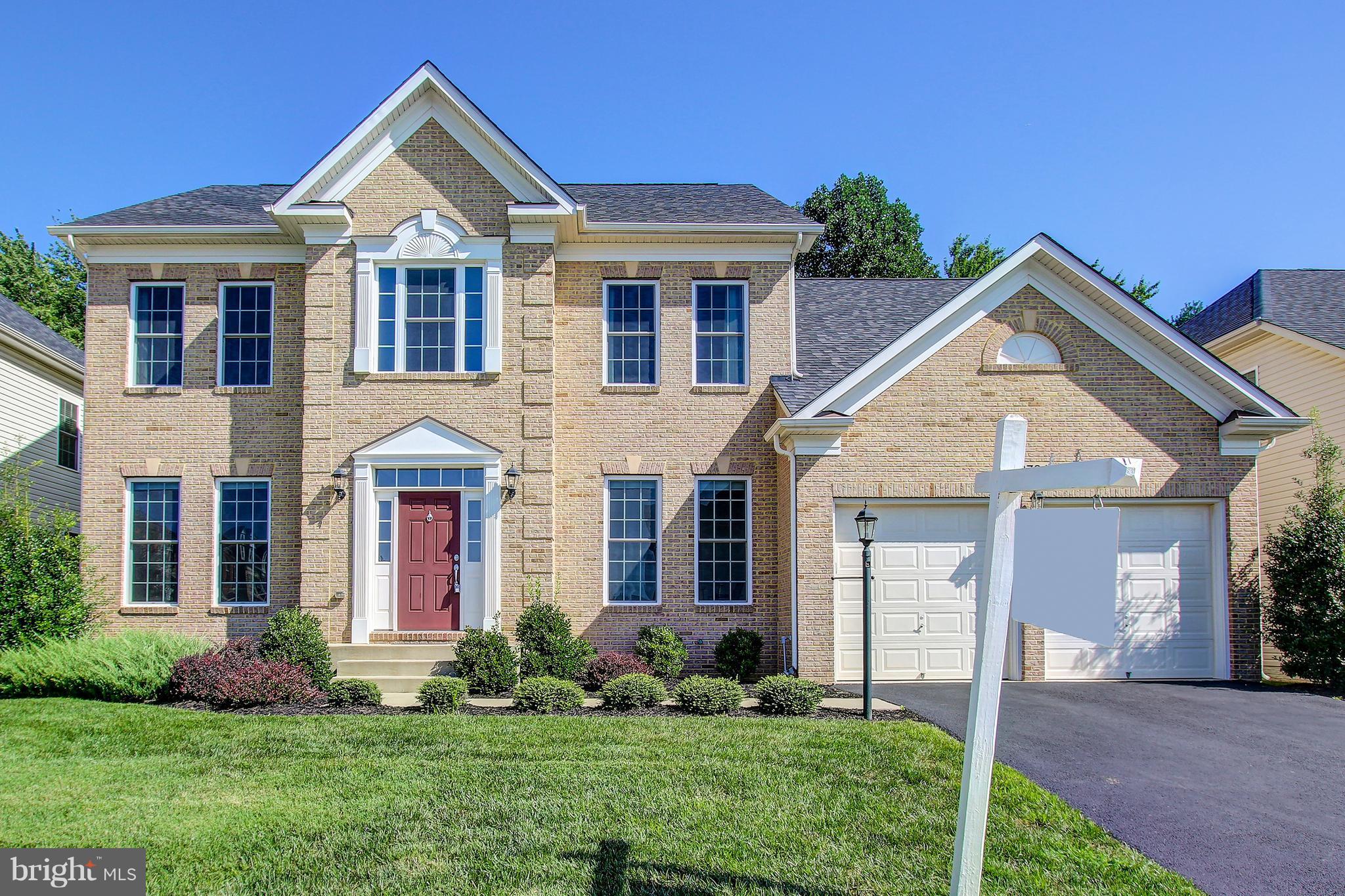 INCREDIBLE PRICE ADJUSTMENT! Stunning Colonial in Poplar Run! Gleaming Hardwood Floors, Gourmet Chef's Kitchen w/ Island, Double Oven, Gas Cooktop & Maple Cabs Opens to Breakfast Area + Fam Rm w/ Fireplace. Main Lvl Office! Owner's Bdrm w/ Sitting Room, Tray Ceilings, 2 Walk-in Closets & Lux Owner's Bath. Finished Lower Lvl w/ Full Bath, High Ceilings, Spacious Rec Room & Walk-Up Strs!