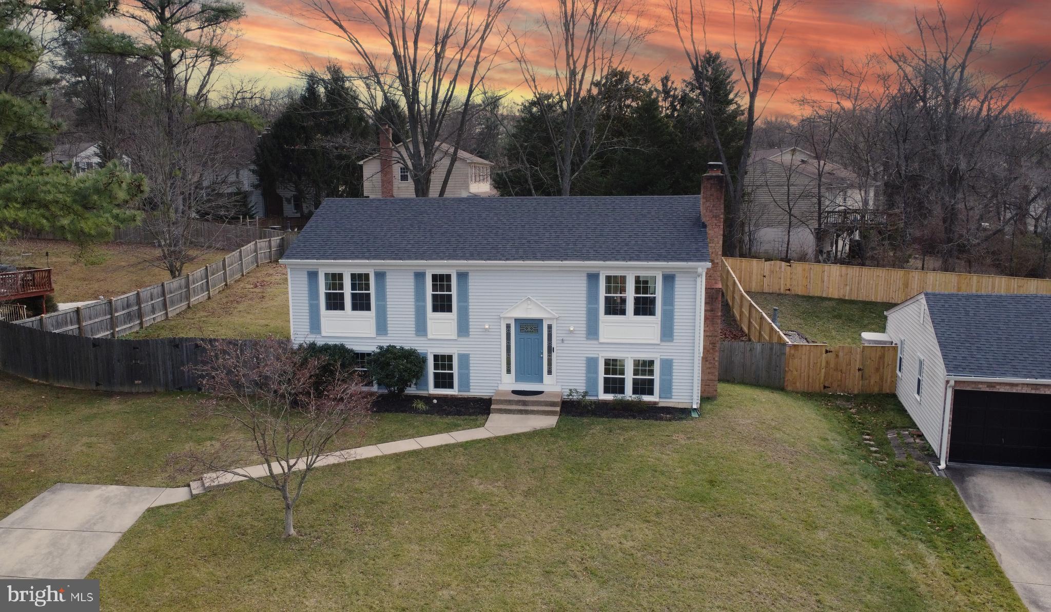 OPEN HOUSE CANCELLED for Sunday, 2/4. Sellers Ratified an Offer. 

Updated, Light and Bright Open Floor Plan with 4 Bedrooms, 3 Full Baths, Gleaming  Engineered Wood Flooring, Sited on .28 Acre Lot, and Located in the Highly Sought After Stuart Ridge Community. Upon Entering, You Will Be Impressed by the  Soothing, Light Filled Rooms and Gorgeous Wood Floors. Relish the Updated White Kitchen with Stainless Steel Appliances, Granite Counters, and a Convenient Center Island Breakfast Bar. The Dining Room Embraces a Sliding Glass Door Leading to the Oversized Deck Which is Perfect for Entertaining, and Overlooks a Fully Fenced Back Yard with Plenty of Space to Play. The Sunny Living Room Embraces a Wall of Windows and a Cozy Wood Burning Fireplace. Your Sizable Primary Suite Incorporates Two Closets and an Ensuite Full Bath. Rounding Out this Level are Two Additional Bedrooms, and an Updated Full Bath. Enjoy the Light and Bright Walk-Out Lower Level Sporting a Large Family Room with Wall of Windows, and a Sliding Glass Door Leading Out to a Restful Patio. A Generous Sized Sunlit Legal Fourth Bedroom is Perfect for an AuPair or In-law Suite, and is Across the Hall from the Lovely Full Bathroom. Rounding Out This Level is the Laundry and Storage Room with an Access Door Leading to the Backyard. Capital Improvements Include: New Washer and Dryer August 2017. New Hot Water Heater July 2019. New Sliding Shower Door Downstairs Bath July 2019. New Roof, Gutters, Downspouts, Exterior Aluminum Wrap and Attic Solar Powered Exhaust Fan, New Lower Level Bedroom Flooring July 2021. All Bathrooms Repainted February 2022. New Dishwasher March 2022. New Upstairs Flooring March 2022. New Downstairs Carpet March 2022. New Laundry Room Exterior Door July 2022 . New HVAC System Inside and Out Units July 2022. House Water Main Replaced October 2022. New Recessed Lighting November 2022. New Deck and Stain March 2023. Remainder of House Interior Painted January 2024. This Property is a Commuters Dream Location: Minutes to Reston Town Center, Metro, Route 7, Toll Road, Greenway, Dulles Airport. Walk to Reston's North Point Shopping Center, Armstrong Elementary School, Tot Lot, Tennis and Basketball Courts, and the Amazing Sugarland Run Stream Valley Trails. Join the Reston Association Pools for Summer Fun and Swim Team.