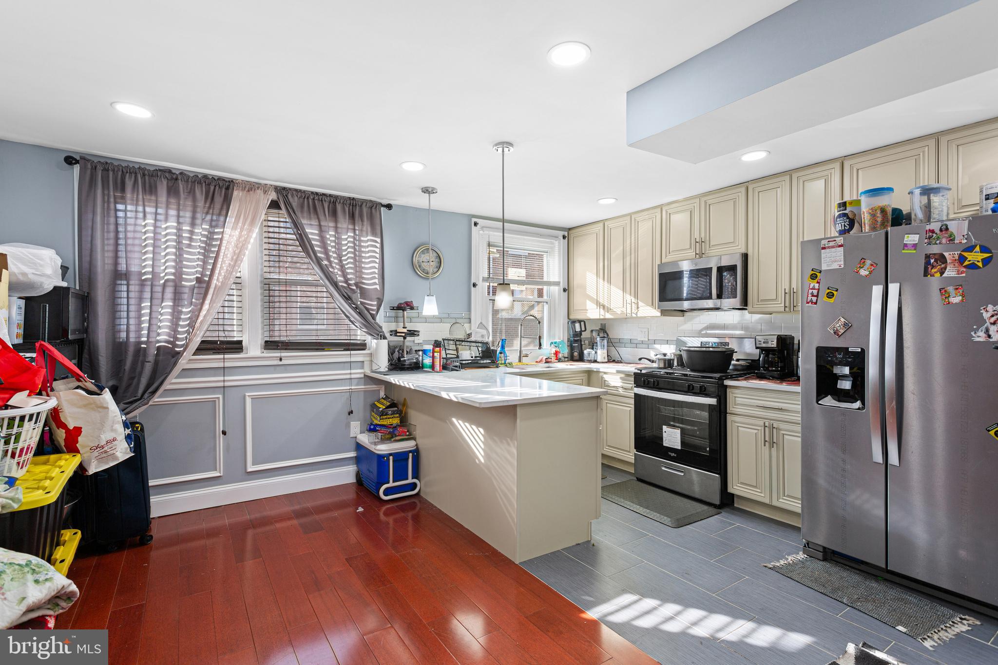 Welcome to this fully remodeled 3-bedroom, 2-bathroom townhouse located in the heart of Holmesburg. This stunning home features a brand-new open-concept kitchen perfect for entertaining, complemented by stylish finishes and modern upgrades throughout. Enjoy the warmth and elegance of newly installed hardwood flooring that flows seamlessly through the main living spaces.

The finished basement offers a second full bathroom, providing flexible space ideal for a guest suite, home office, or recreation room. Step outside to a fenced front yard — perfect for relaxing, gardening, or added privacy.

With thoughtful renovations, spacious layout, and move-in-ready condition, this home is perfect for buyers seeking comfort, style, and value in a desirable neighborhood.

Don’t miss this incredible opportunity — schedule your showing today!