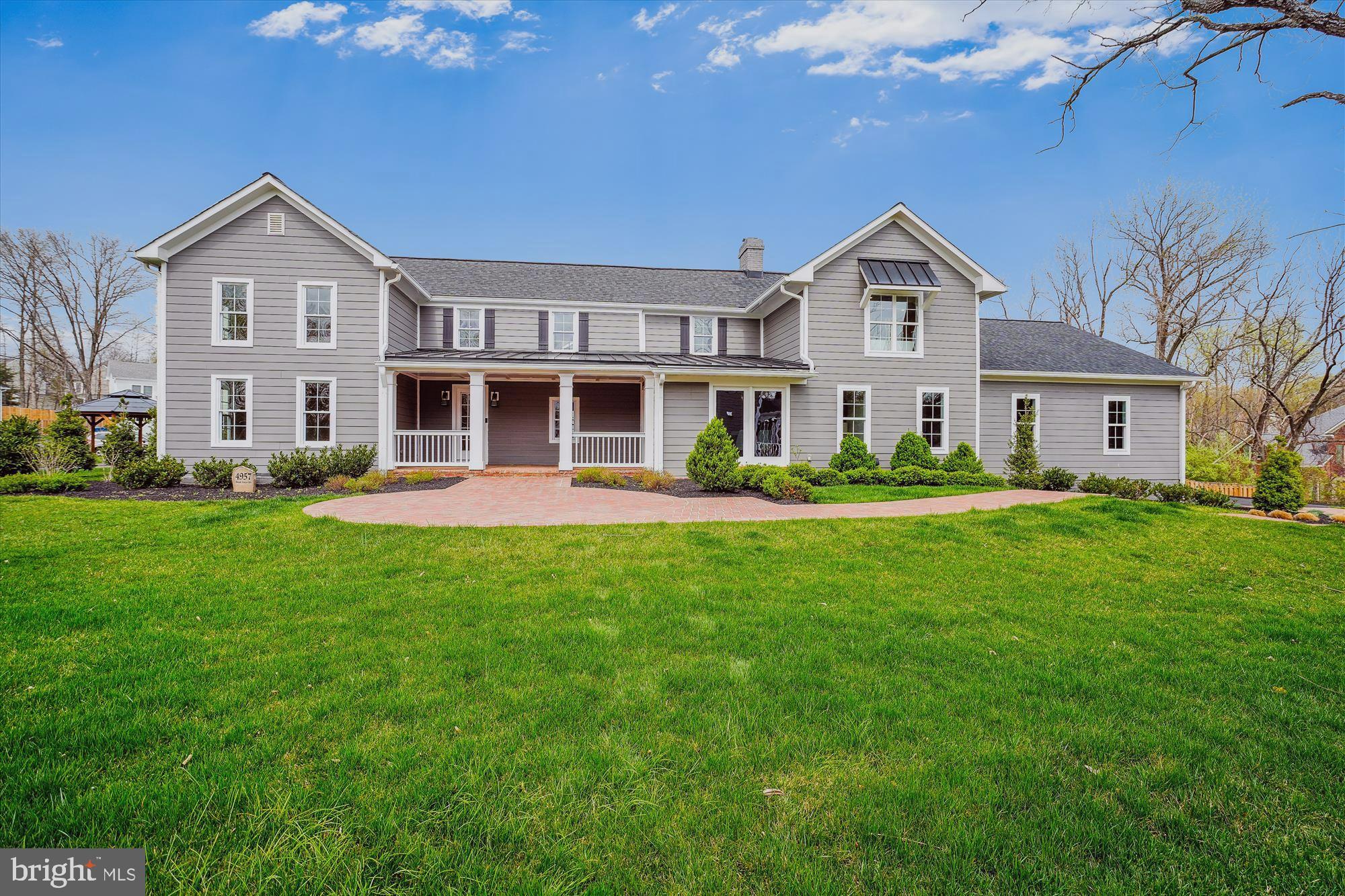 Welcome to Woodman House, a beautifully preserved colonial property dating back to circa 1700, listed among Fairfax County' s Historical Properties. It offers a rare blend of history, charm, and modern-day comfort situated in the heart of the new Fairbrook community.

Experience a unique home that showcases its enduring charm, retaining elements like heart pine flooring and hand-hewn beams without sacrificing modern amenities. A 3- car garage addition, ready for your EV with an enormous storage loft area above, has been complemented by a complete kitchen update featuring new stainless appliances, cabinetry with designer quartz and granite countertops, a new roof with architectural shingles and metal accent roofing, Hardiplank siding, and a dual- zone HVAC system- all completed in 2023.   Additional features include three masonry fireplaces, LED recessed lighting throughout, maintenance-free vinyl windows with synthetic trim boards, a main-level bedroom suite with a full bath and masonry fireplace, a private den, a sunny dining room overlooking the garden, and laundry areas on both the main and fully finished lower levels.   
The spacious primary suite includes a sitting area, a walk-in closet, and a spa-like bathroom with a luxurious shower and a free-standing tub. The oversized walkout lower level is fully finished with two full baths, two additional bedrooms, a rec room, and a wet bar.
 
 A professionally landscaped yard features a custom brick walkway, a newly installed patio, and an irrigation system to help your garden and lawn to flourish. The home includes a Wi- Fi setup for the entire house, along with smart home features such as a Ring doorbell, security lights, and security cameras, all located on a quiet cul-de-sac street.
 
The exterior is preserved in the County Historic registry and currently reflects an ARB-approved baseline survey, including the 2023 garage addition. Any future exterior modifications requiring a county building permit will also need to be reviewed by the County's ARB to preserve historic integrity.
 
This wonderful location is just minutes from major commuter routes, shopping, gourmet dining, the public library, Wegmans, George Mason University, and the Stringfellow commuter Park and Ride, all included in the Fairfax High School pyramid.

All offers to be reviewed Monday at noon.