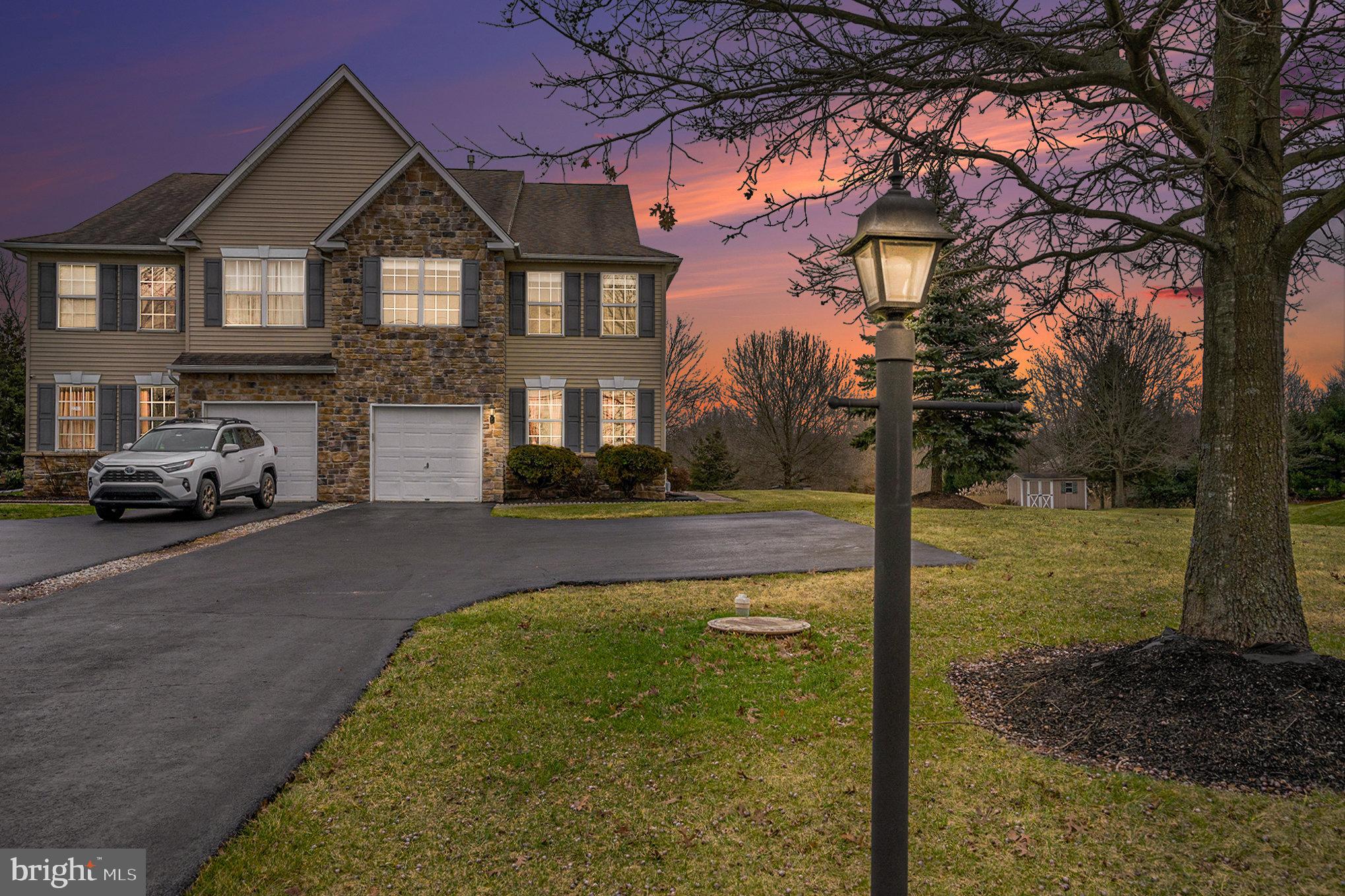 Welcome to this expansive, meticulously maintained twin home in the highly regarded North Penn School District. Boasting a generous 2,610 sq ft of meticulously crafted living space, this 3-bedroom twin with a finished walkout basement caters to a variety of lifestyle needs, making it an ideal choice for multigenerational living.

The first floor welcomes you with a thoughtfully designed semi-open floor plan, offering ample space for both daily living and entertaining. The open kitchen/family room combination creates a perfect hub for gatherings, while the family room extends to a second-floor deck, providing an inviting space for grilling and relaxation. The separate dining room seamlessly connects to the main living area, enhancing the overall spaciousness of the first floor. Elegant touches abound, including crown molding, wainscoting, USB outlets, recessed lighting, and ceiling fans.

Retreat to the luxurious primary bedroom suite, where you'll be impressed by its size and amenities, featuring a large walk-in closet and an ensuite bathroom complete with a soaking tub, stand-up shower, and expansive linen closet. The second floor hosts two additional large bedrooms with ample closet space.

The finished basement adds 650 sqft of living space to the home, offering a versatile recreation room, hardwired surround sound speakers, and a separate laundry room. Abundant closets and storage spaces contribute to the overall functionality of the residence.

Step outside to the spacious backyard, providing plenty of room for gardening, a playground, and the option to install a fence.  Refrigerator (2020), Lenox HVAC unit (2012), and hot water heater (2022). Enjoy the benefits of low taxes, minimal utility expenses, and the freedom from HOA restrictions, with the HOA fee covering maintenance and insurance for the retention basin, a unique open space feature for privacy. The driveway accommodates up to six vehicles.

Conveniently located with easy access to major routes, shopping, and restaurants, this home is within walking distance of the Hatfield Aquatic Center. Act quickly, as this exceptional opportunity won't be available for long! Stay tuned for uploaded pictures on 1/31- showings begin Thursday, 2/1. The owner is a licensed real estate agent.