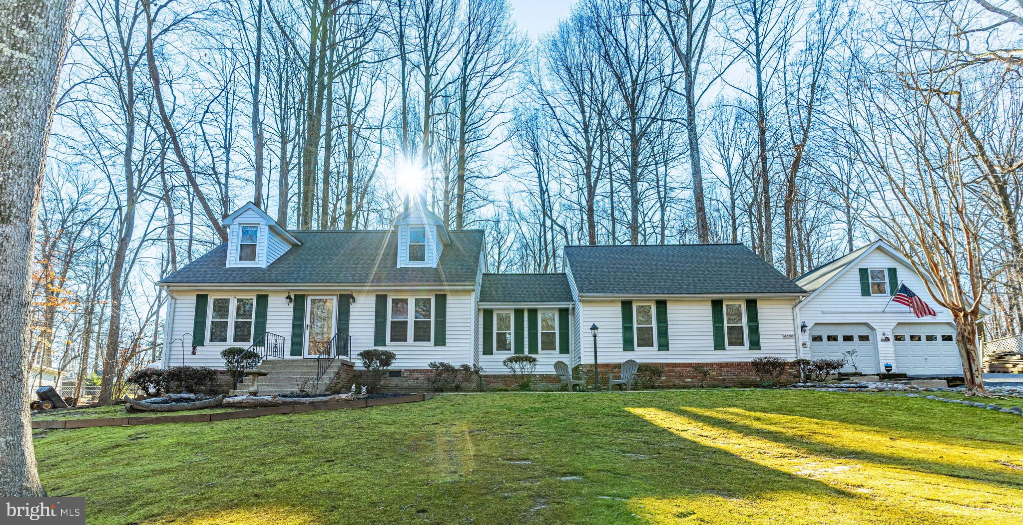 **UNDER CONTRACT :: OPEN HOUSE CANCELLED!!! ** Location, location, location! Discover the epitome of convenience and charm in this stunning Cape Cod home. Boasting 4 bedrooms, 2.5 baths, and beautiful hardwood floors, it's a haven of comfort. The fully fenced backyard on a sprawling 1-acre lot provides a perfect retreat, all nestled in a cul-de-sac for a tranquil setting. With seamless access to commuter bus stops and an easy commute to DC and Joint Base Andrews, this home offers the best of location and comfortability. Roof installed in 2017, HVAC #1 (2018), HVAC #2 (2021). This is one you will NOT want to miss.