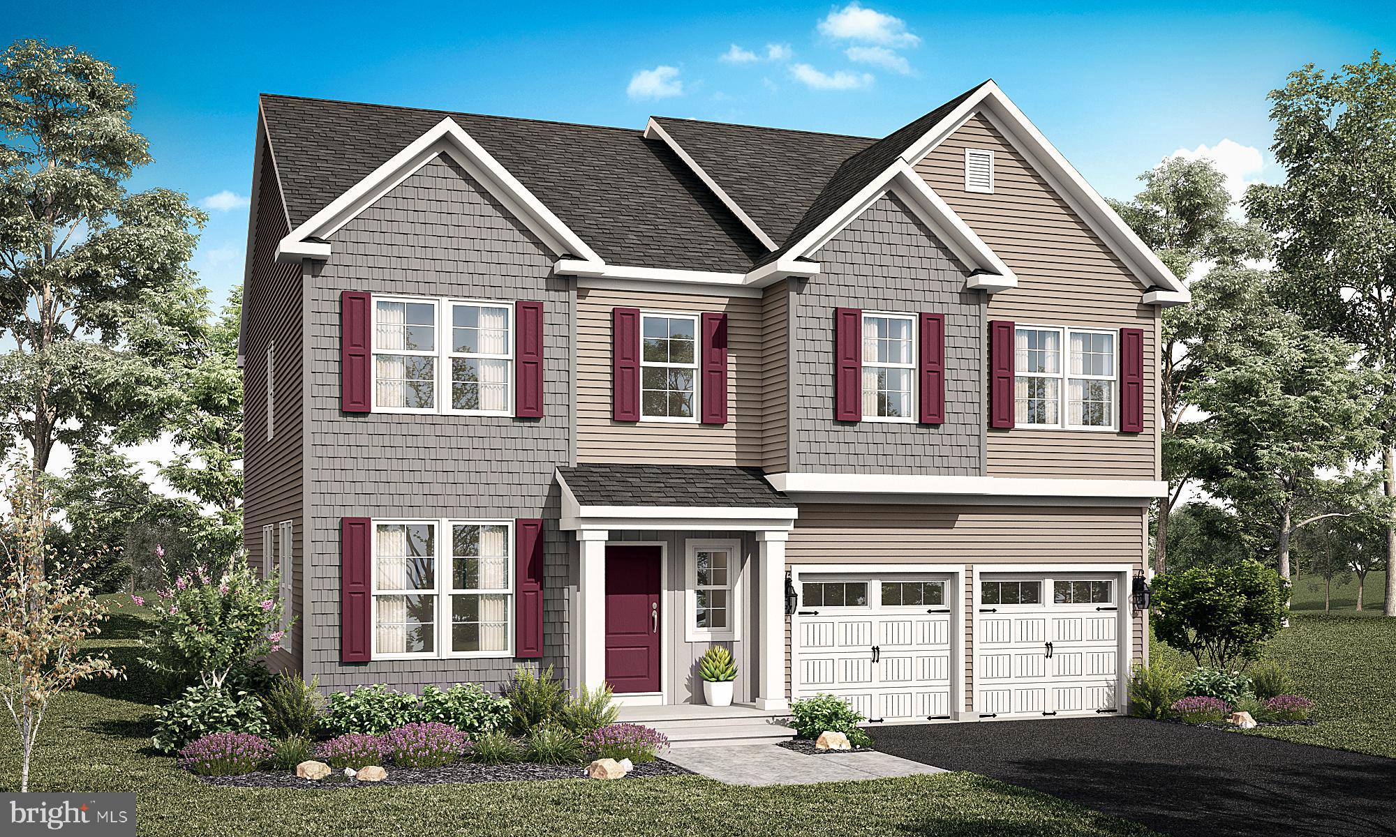 Quick Delivery-June 2026!  Welcome to Green Ridge Estates West by Sal Lapio Homes — where comfort, style, and convenience come together. This private enclave of just eight luxury homes is nestled in a quiet cul-de-sac. Featured here is the Barclay floor plan, a thoughtfully designed floor plan offering 4 bedrooms, 2.5 baths, 2 car garage, and a truly open-concept layout that caters to today’s modern lifestyle. Step inside to the living room and dining room to the one side. Pass the half bathroom to find the spacious family room, complete with an abundance of windows, is the perfect space for relaxation and gathering. Sliding doors lead you to the backyard, filling the space with natural light. At the heart of the home lies a chef’s kitchen, featuring a center island, stainless steel appliances, and plenty of cabinetry and counter space for today’s lifestyle. The walk-in pantry offers ample storage, while the adjoining breakfast area provides plenty of room for casual dining. A custom mudroom with bench seating offers a convenient drop zone just off the garage entry. Head upstairs the primary suite is a true retreat, boasting a tray ceiling and two walk in closets. The luxurious ensuite bathroom features dual vanities with granite countertops, walk-in shower, linen closet and tile flooring. Also, on this level there are three generously sized bedrooms, a full hall bath, and a convenient second floor laundry room. The unfinished basement is a blank canvas—ideal for creating a home gym, media room, play area, or entertainment zone. Located just minutes from quaint Perkasie Borough, Sellersville and close to outdoor recreation at Lake Nockamixon and Peace Valley Park. Green Ridge Estates West offers the best of Bucks County living. Schedule your appointment today and discover why Green Ridge Estates West is the perfect place to call home.