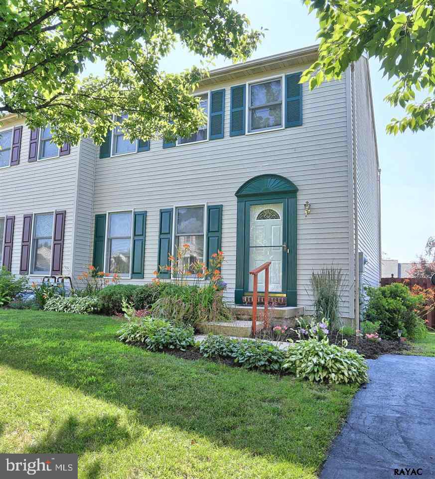Move right into this home in Dallastown Schools.  Open eat in kit w/breakfast bar & dining rm w/sliding glass doors leading to the rear deck.  Updates incl. new roof, new furnace, new A/C, new flrs & new front & rear drs. Enjoy these summer evenings entertaining on the rear deck overlooking the fenced in yard or finish the basement for the perfect family room!