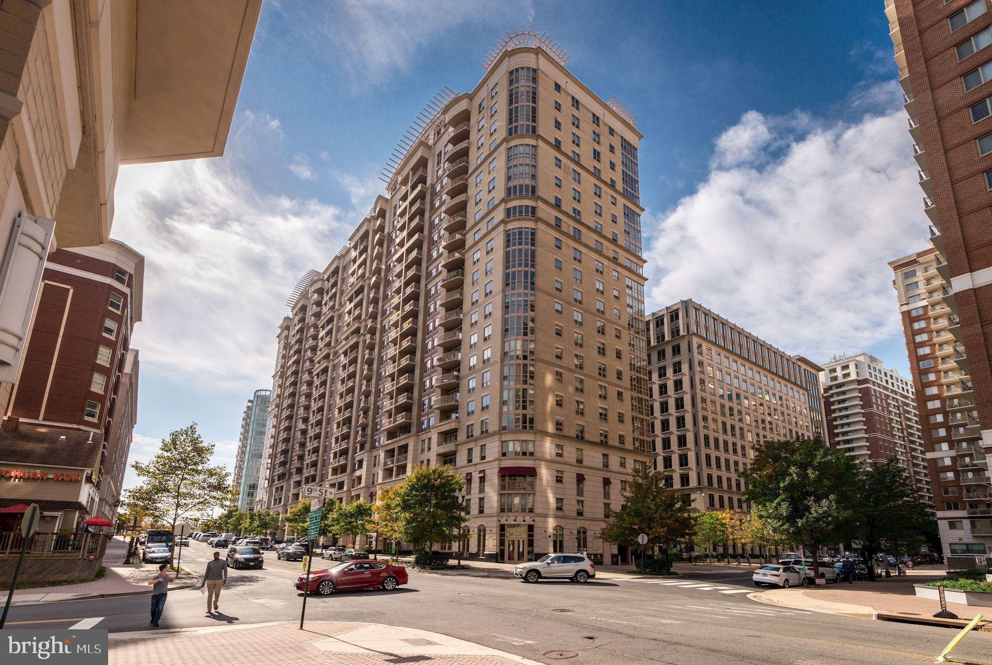 *Just Listed  & Open Sun 1-3pm-(2 Bed + Den/Office & 2 Full Baths + Balcony) * Welcome to the Luxury Condominium, Residence at Liberty Center in the heart of Ballston! Enjoy the epitome of luxe living,  24 hours concierges, roof top pool, sweeping roof top patio with 180 views into DC (voted in the top 10 of best views of DC), state of the art gym, media room, party room that open to the back patio and picnic area and chef style catering kitchen, private dog park, onsite management and a modern lobby to welcome all of your guest. Unit #1109 has a modern  floor plan with 2 large ensuite bedrooms, a cozy den or office, large chef-style kitchen with center island that seats four, bright living/dining area and a sizeable balcony, perfect for outdoor dining! Upgrades  include, modern updates to the kitchen, hardwood floors throughout entire unit, newly renovated primary bathroom with new oversized walk-in shower (outfitted with all glass, over head rain shower, modern tile and modern fixtures) and double sinks, custom closet systems and new designer paint. This unit has been lightly lived in and is a gorgeous unit- it's a 10+!Unit comes with 1 parking space and 1 storage space. Supreme location- one block to Ballston Quarter, One block to Ballston Exchange, two clocks to Metro, many boutique fitness centers, trendy shops and bars, limitless dining options and close to two grocery stores. Come fall in love!!