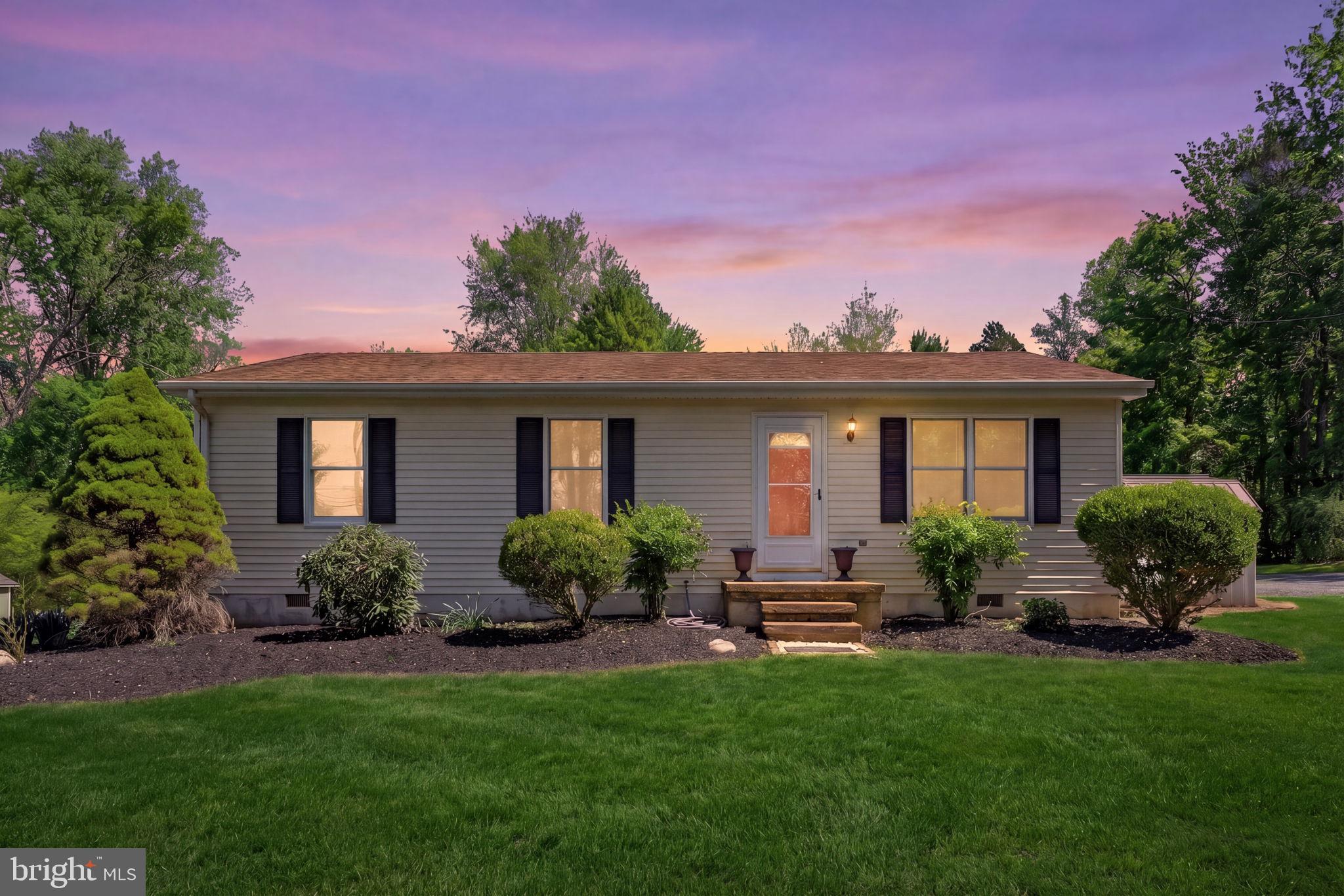This charming rambler blends comfort and functionality in a well-designed 1,008 square feet. Offering three bedrooms and two full baths, the home provides an ideal balance of space and privacy, all on one convenient level. Fresh paint and new carpeting create a clean, inviting interior from the moment you step inside. The combined kitchen and dining area is perfect for everyday living and entertaining, featuring an eat-in space for casual meals and conversation. The kitchen is equipped with a new electric range and refrigerator, along with ample counter and cabinet space to make meal preparation easy. Step directly from the kitchen onto a spacious deck, ideal for outdoor dining, morning coffee, or evening gatherings. Situated on a generous 0.7-acre lot, the property offers plenty of room for recreation, gardening, or simply enjoying the outdoors. With no Homeowners Association, you’ll appreciate the added flexibility and freedom this property provides. This comfortable, move-in ready home combines practicality, space, and charm.