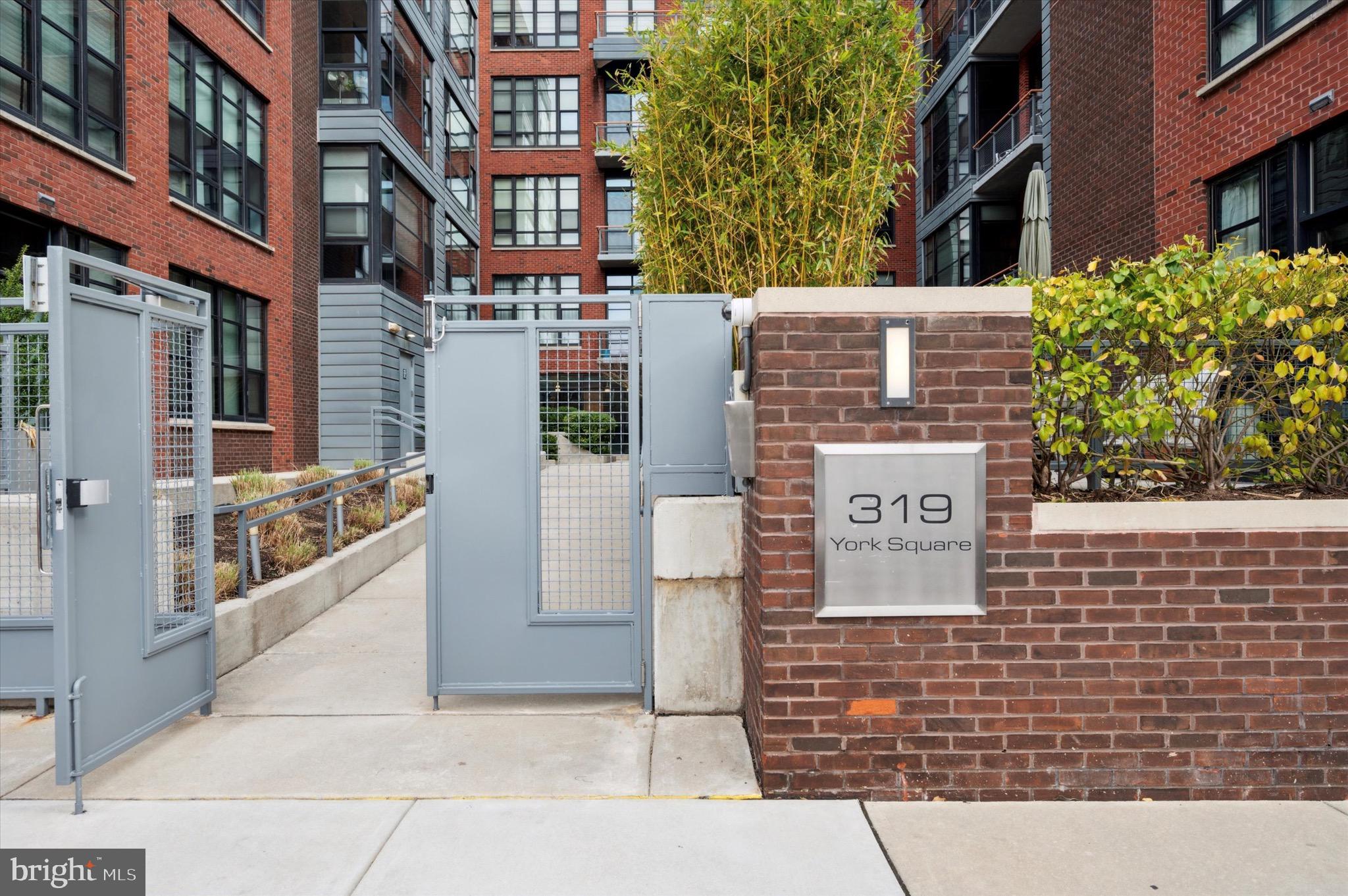 Introducing York Square Condominiums, a contemporary mid-rise building located in historic Old City, offering an elevated lifestyle with exceptional amenities. This expansive 2-bedroom, 2-bathroom residence boasts soaring ceilings, high-end finishes, and floor-to-ceiling windows that fill the space with natural light.  Enjoy the convenience of secure storage on the same floor as the unit, along with a dedicated 1-car garage parking spot. The open-concept layout features a sleek kitchen with stainless steel appliances, flat-panel cabinetry, granite countertops, and a breakfast bar, ideal for entertaining. A spacious dining area and comfortable living room complete the design. The primary suite offers a generous walk-in closet and a luxurious en-suite bathroom. The second bedroom also has its own private bath with a walk-in shower and ample closet space. Additional highlights include refinished hardwood floors throughout, in unit laundry, power shades and in-ceiling speakers for surround sound. York Square offers 24 hour concierge service,  an on-site fitness center, and a stunning landscaped courtyard. For added convenience, elevators provide direct access from the garage to your floor. Pet-friendly and with a dog park right behind the building, York Square provides a perfect setting for both you and your furry companions. With a Walk Score of 92, the vibrant neighborhood offers an array of top-rated restaurants, shops, and entertainment just steps away. Iconic landmarks like Franklin Square Park, Independence Mall, and the Delaware River Waterfront are all nearby.