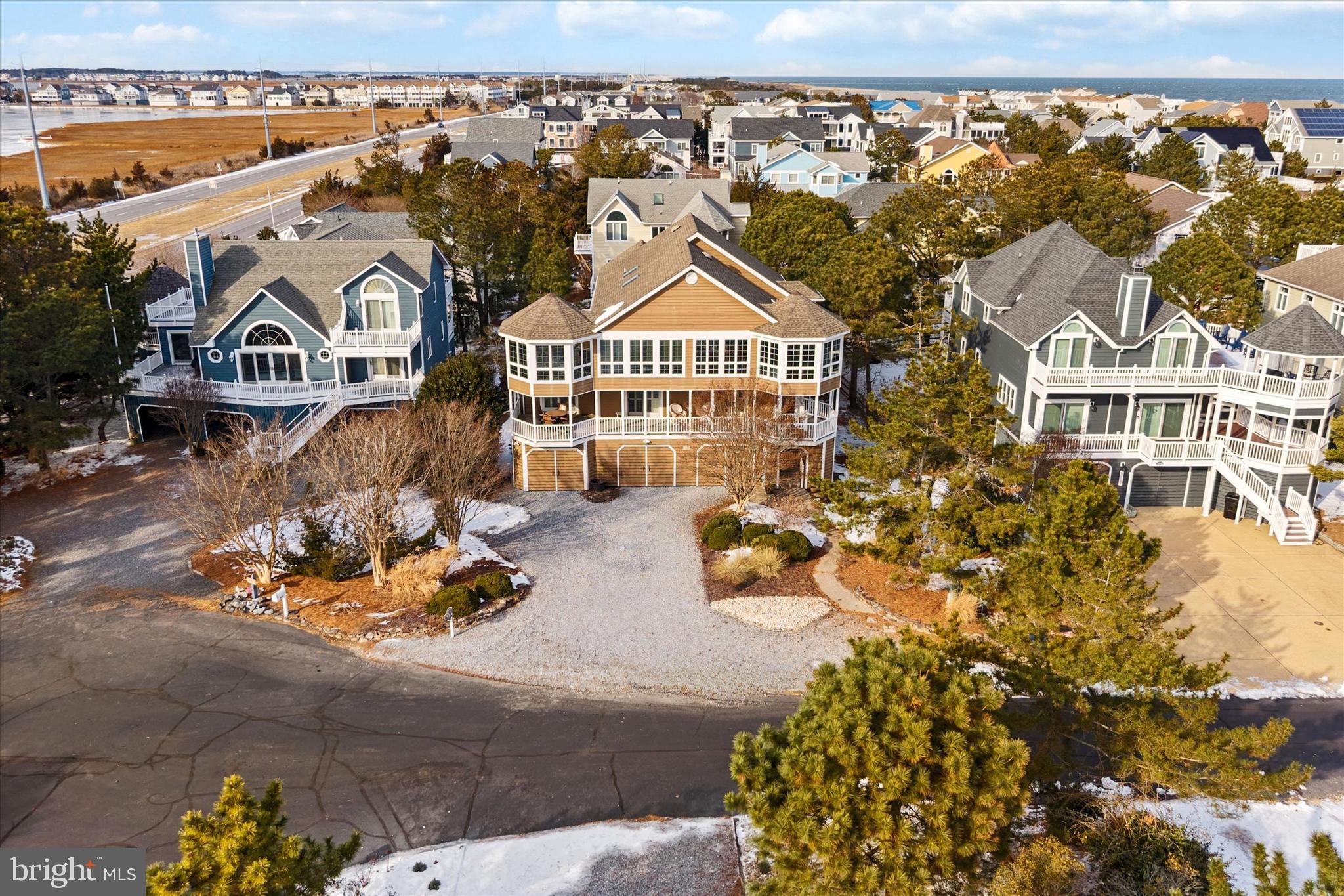 Experience the pinnacle of seaside living in this stunning estate located within an exclusive, private gated community in the heart of Bethany Beach. This property offers a rare blend of total privacy and direct access to a pristine private beach, serving as a sanctuary for those who demand the very best of the Delaware coast.

Property Highlights:
Brand New Kitchen: Enjoy a completely renovated, chef-inspired kitchen featuring modern finishes and high-end details.

Private Heated Pool: Relax in your own secluded outdoor oasis, perfect for swimming and entertaining regardless of the season.

Exclusive Location: Situated in a premier gated enclave, providing peace, security, and a quiet neighborhood atmosphere.

Secluded Beach Access: Skip the crowds and enjoy sun-drenched days on your own private stretch of sand with its very own private lifeguard.

This home does have an elevator.  This home is being sold Fully Furnished and all furniture excluding personal items, some artwork and some dishes and glassware will be conveyed to the new owner.
*Please note this home has security cameras on the property.