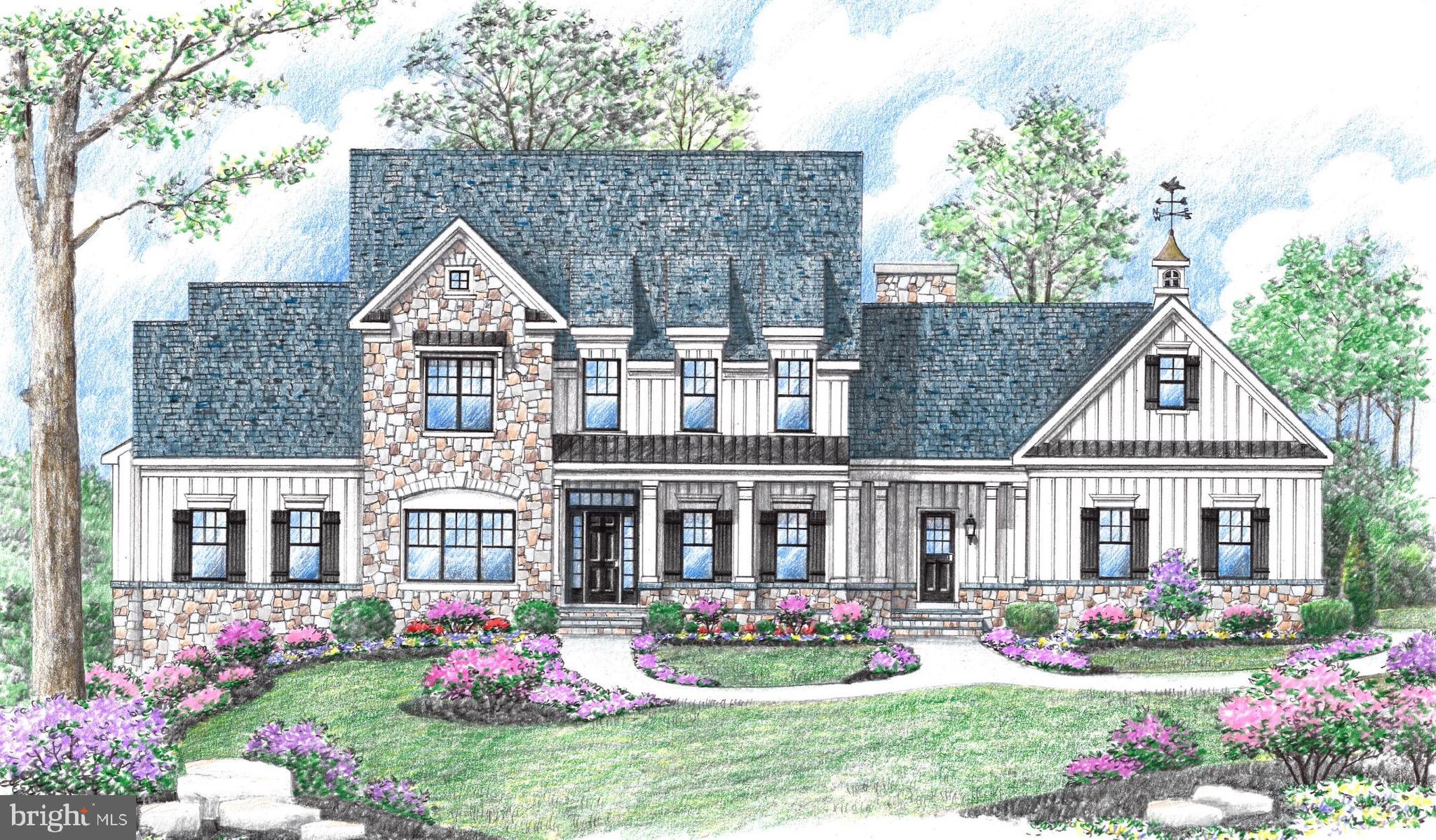 Stone House Builders offers the Fulton Farmhouse in Briar Knoll. 4,200 sf. with first floor master suite, 4 additional bedrooms, gourmet kitchen all finished with the finest materials.This plan & specs are completely customizable to suit your needs. See specification in documents. Photos are of builders work and may not represent exact specs.