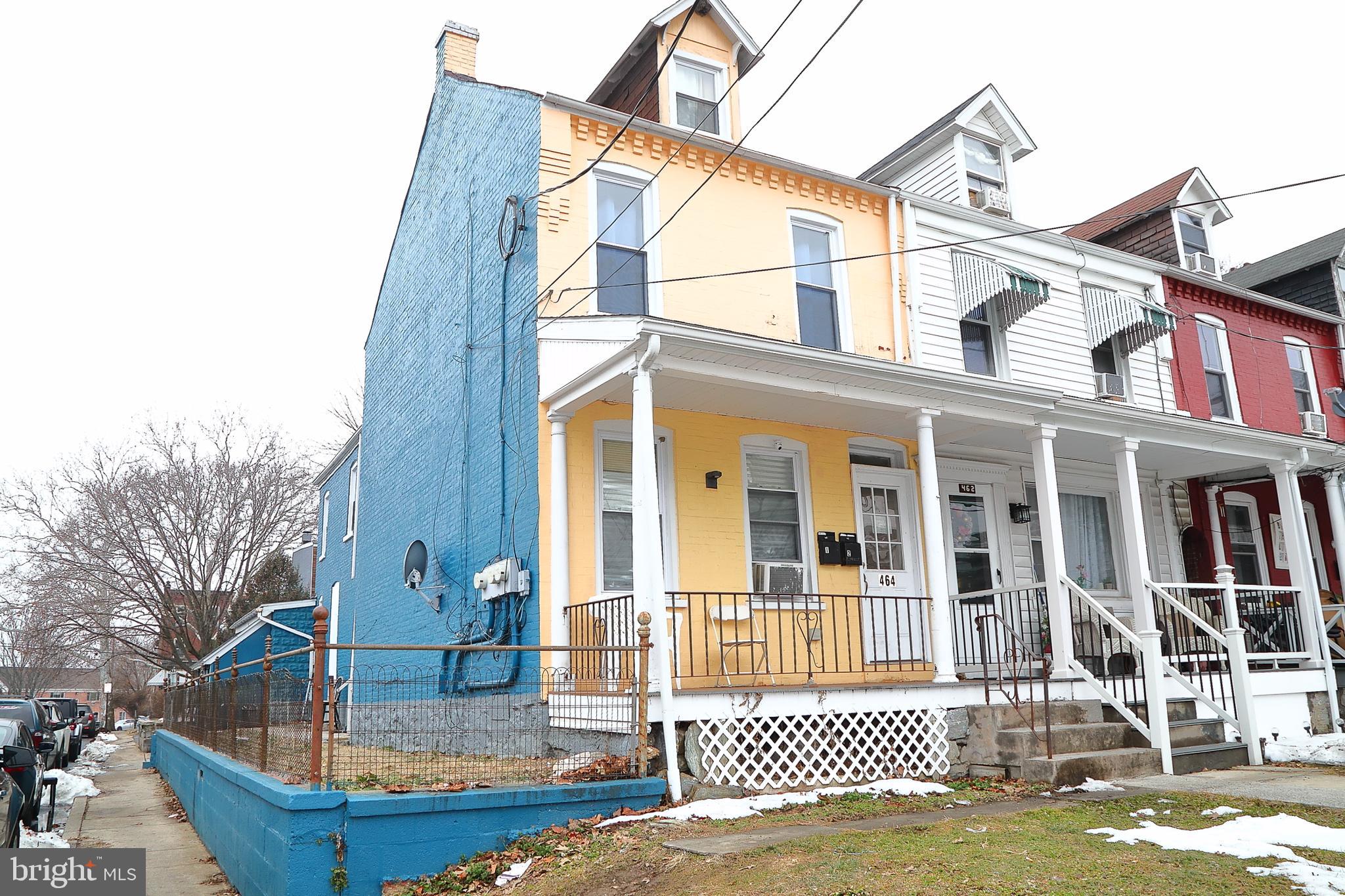 Welcome to 464 S Ann St.  Located in the heart of Lancaster City, PA

It is within walking distance to downtown amenities, restaurants, shops, and public transit. This duplex is situated in one of Lancaster’s vibrant urban neighborhoods.  A fantastic opportunity for investors or owner-occupants looking for a turnkey income-producing property. Each unit offers private living spaces with separate entrances, utilities, and climate control, providing maximum rental flexibility and tenant privacy.

Property Sold-As-Is - Duplex Multi-Family