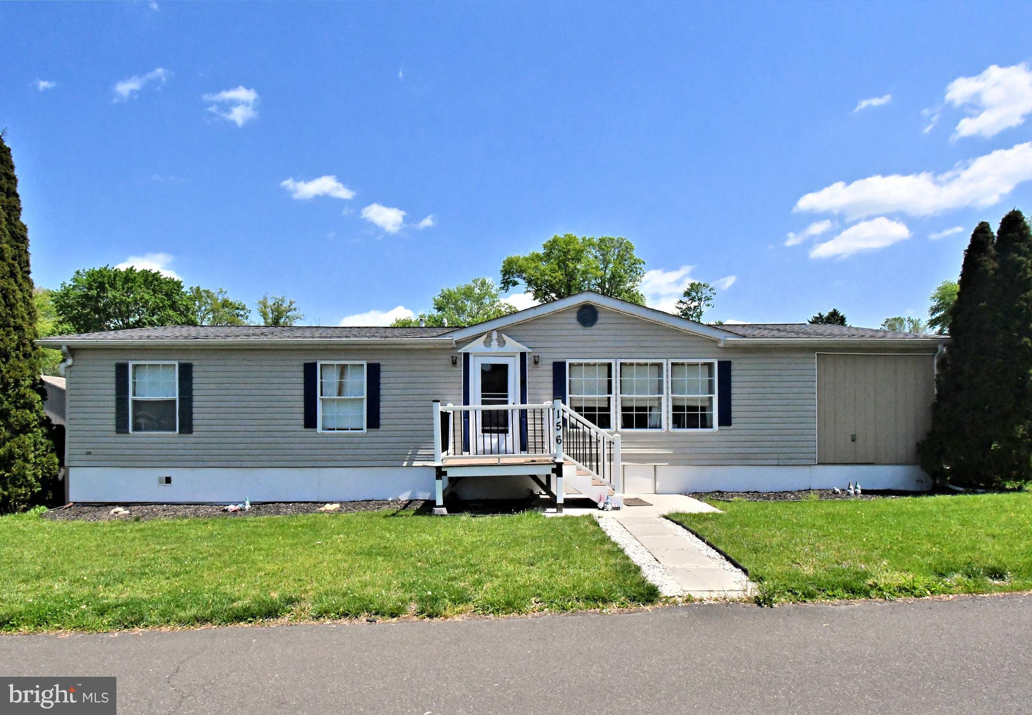 Welcome to this beautifully maintained 3-bedroom, 2-bathroom home located in the highly sought-after Central Bucks School District! The kitchen offers plenty of cabinet space. The main bedroom offers a walk in closet and a bathroom with a double sink. 2 additional spacious bedrooms offer a space for living, an office, storage, or workout area. Outside provides a shed with electric. This home is conveniently located within walking distance from Doylestown Borough and train station.  Schedule your appointment today!