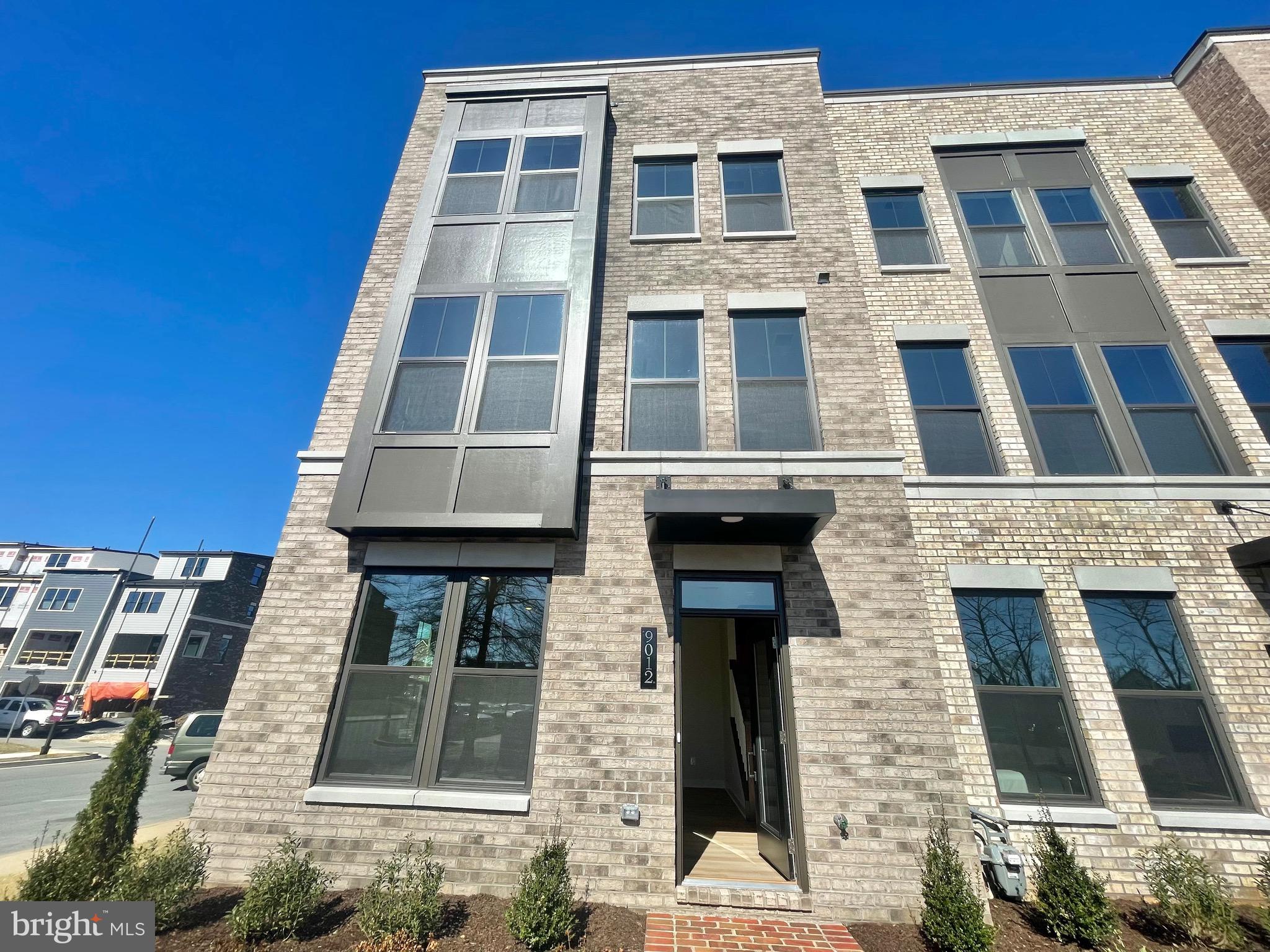 Brand new, end unit, never lived in, this excellent 4-bedroom, 3-full bath, and 1-half bath townhome is over 2,200 Sq. Ft. is located in the sought-after villages in Urbana. Walkable distance to Amenities, recreation, libraries and other stores. The Main Level is open with wide plank hardwoods, including a Gourmet Kitchen with Stainless Appliances, Quartz Counters, a Center Island Breakfast Bar, a Dining Area, a Powder Room, and a Living area with access to the rear yard. Bedroom-level laundry for convenience. Elegant Master bedroom with tray ceiling and walk-in closet. Gorgeous Master Bathroom with Quartz countertops, double showers, and double bowl vanity! Two-car garage with EV charger, and drive to park two more additional cars. Great schools And amenities, including a neighborhood pool, tennis courts, and playgrounds, are included. Convenient commuter location. Model home pictures attached.