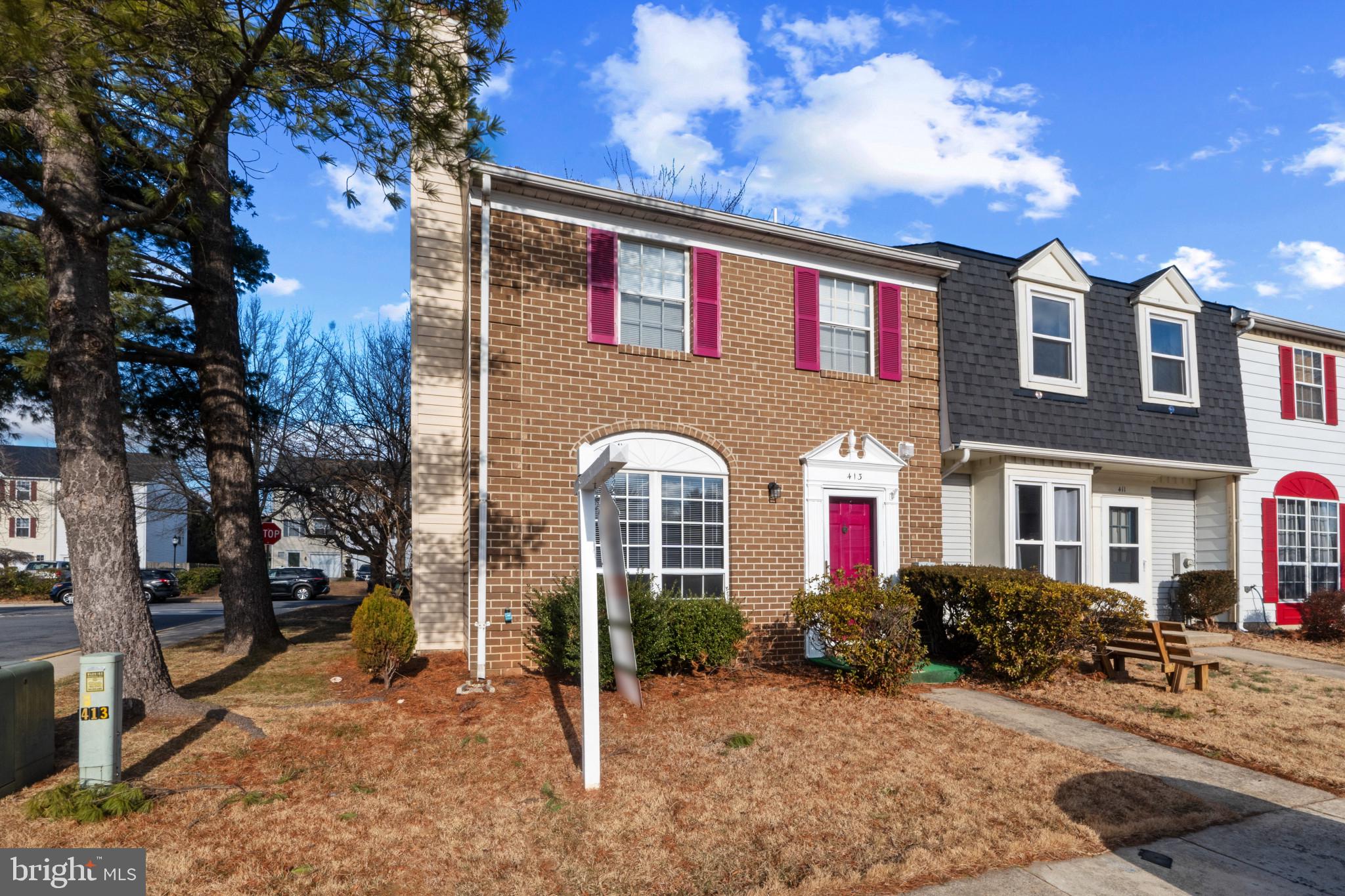 Move in ready!  Do not miss out on this 3 bedroom 1.5 bath end unit townhome in Fredericks Croghan Square community. Complete with a spacious living room, dining room and half bath on the first floor. Three bedrooms, a full bath and laundry on the second floor. The rear yard is fenced with a large garden shed.  This unit comes with 2 assigned parking spaces with plenty of guest parking.  Conveniently located to major highways and shopping.