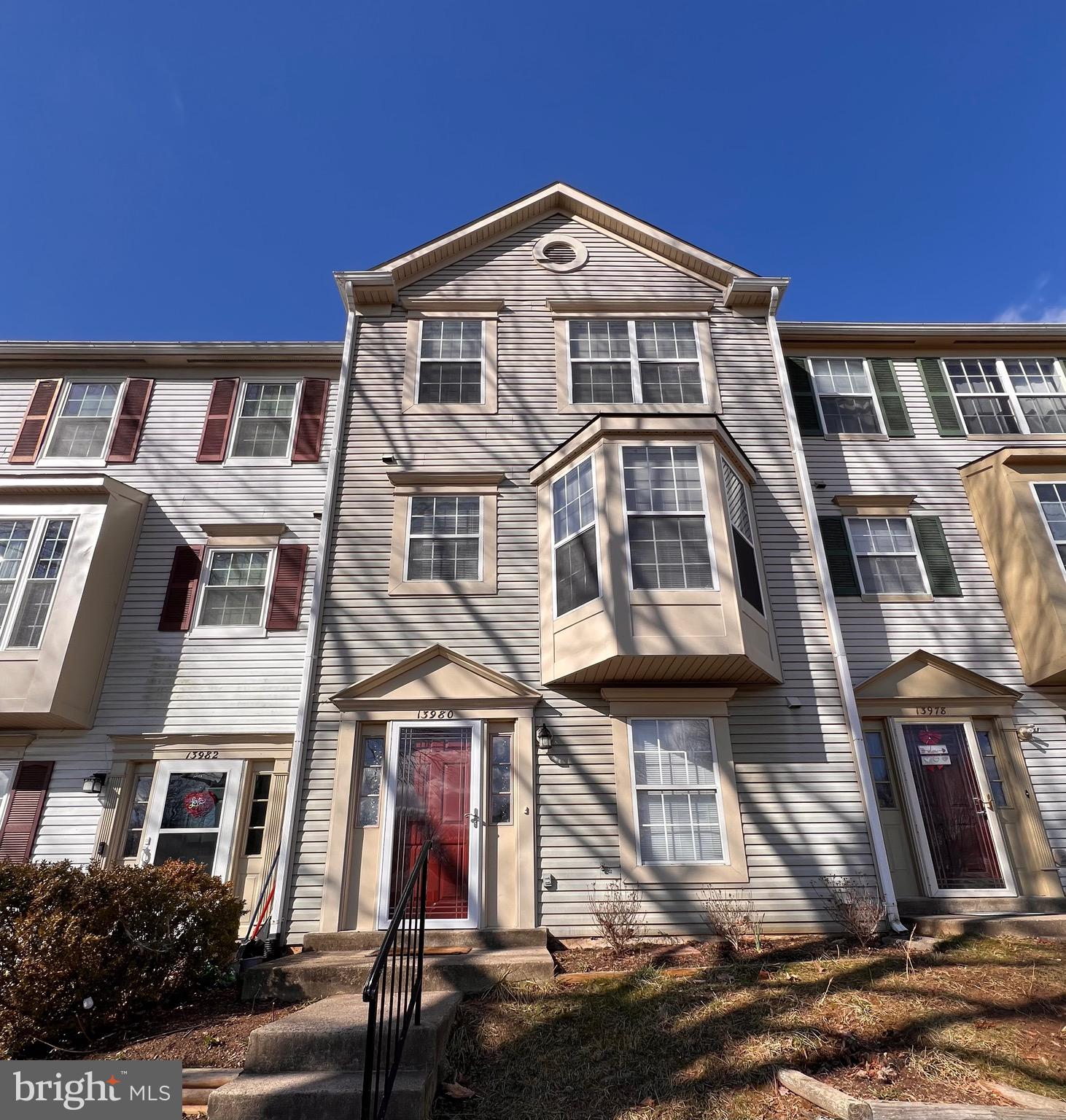 Spacious townhome just minutes away from shops and restaurants.  This 3 bedroom 3.5 bath townhome has been well maintained.    As you enter the home, you walk into a roomy foyer and a  privacy door separates the large rec room from this area.  The rec room is adorned with beautiful wood grained ceramic tile and there is even a full bath in this room.  You can use this large space as a great entertaining area or  even as a large 4th bedroom.  A sliding glass door leads out to the backyard with a convenient playground located right in back.  A separate laundry/utility room is also located on this floor.   The living and dining rooms are located on the 2nd level.  There’s a sliding glass door that walks out to the large deck.  The kitchen is spacious with room for a table.  The bay window brings in lots of sun and the pass through into the dining room makes this area even more airy.   A convenient powder room is also located on this level.  The uppermost level houses all the bedrooms with 2 full baths! Ready for immediate move-in and pets are on a case by case basis.