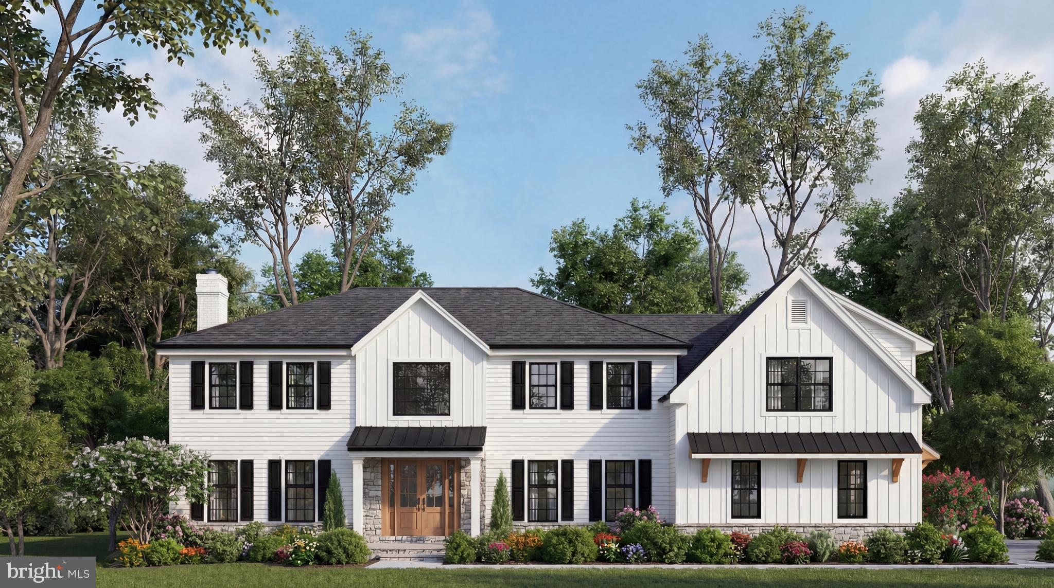 Discover a refined opportunity along Malin Road, where thoughtful design and modern building standards come together in one of Newtown Square’s most desirable settings.  The home is being comprehensively rebuilt from the existing foundation with new framing, featuring well-proportioned ceiling heights of 8 feet in the walk-out lower level, 10 feet on the main level, and 9 feet on the second floor. Reimagined to deliver the quality, performance, and livability expected of today’s modern homes. Located within the Radnor School District, this is a design-ready, fully approved custom build with Zatos Builders, offering buyers a clear and efficient path to bring a luxury residence to life.  Ideally positioned between Aronimink and Overbrook Golf Clubs, and just minutes from Ellis Preserve, Wayne, and the Main Line, the property offers exceptional access to shopping, dining, Route 476, Route 30, SEPTA and Amtrak rail, and regional destinations—while maintaining a sense of privacy within an established residential setting. The offering includes a complete set of approved architectural plans for fully remodeled residence that blends a timeless architectural foundation with a clean, modern aesthetic. With approvals already in place, buyers can proceed directly into the construction phase without the typical delays associated with early-stage planning or entitlement. The approved design emphasizes generous first floor living, with a welcoming entry leading to well-proportioned living and dining spaces that transition naturally into the heart of the home. A modern kitchen anchors the main level, opening seamlessly to the family room and extending outdoors to a covered rear deck with a built-in fireplace, creating an ideal setting for year-round entertaining and everyday enjoyment. Planned first-floor features also include a private office or guest bedroom with a full bath, a functional mudroom with laundry, a powder room, and interior access to the garage—providing flexibility and convenience without compromising design. The second level is designed to include a primary suite retreat with a spa-inspired bath, soaking tub, oversized shower, and large walk-in closet. Four generously sized bedrooms are supported by multiple well-appointed bathrooms and a second-floor laundry area, creating a comfortable and flexible layout suited to both family living and guests. A finished walk-out lower level is incorporated into the approved plans, adding over 1,000 square feet of versatile living space with a powder room, and direct access to the rear yard—ideal for recreation, media, fitness, or casual entertaining. Throughout the design, the emphasis is on quality materials, thoughtful detailing, and modern systems, including stone veneer accents, fiber-cement siding, generous window placement, and energy-efficient construction—reflective of the standards and execution associated with Zatos Builders’ work. This is a rare opportunity to secure a new construction grade, design-ready custom home in a premier Main Line location—combining architectural clarity, modern livability, and a highly sought-after setting, with the benefit of approvals already in place. The builder is actively progressing with work in accordance with the approved plans and project timeline. For safety and coordination purposes, all site visits must be scheduled in advance and accompanied by the listing agent or the builder. Full architectural plans and project details are available upon request.  Listing Agent has a financial interest in the property.