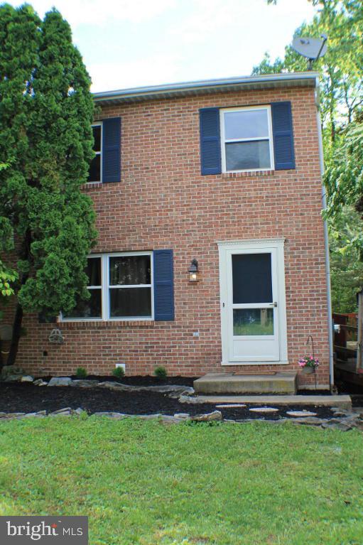You don't want to miss this wonderful full brick front, semi-detached home featuring 3 bedrooms and 1.5 baths. Entertain and relax on the 2-tiered deck overlooking your private, fenced in yard which backs up to woods. Enjoy the large pantry off the kitchen and the walk in closet upstairs. During the winter, store your belongings in the storage shed located in the back yard. New roof - March 2017.  New hot water heater - May 2017.