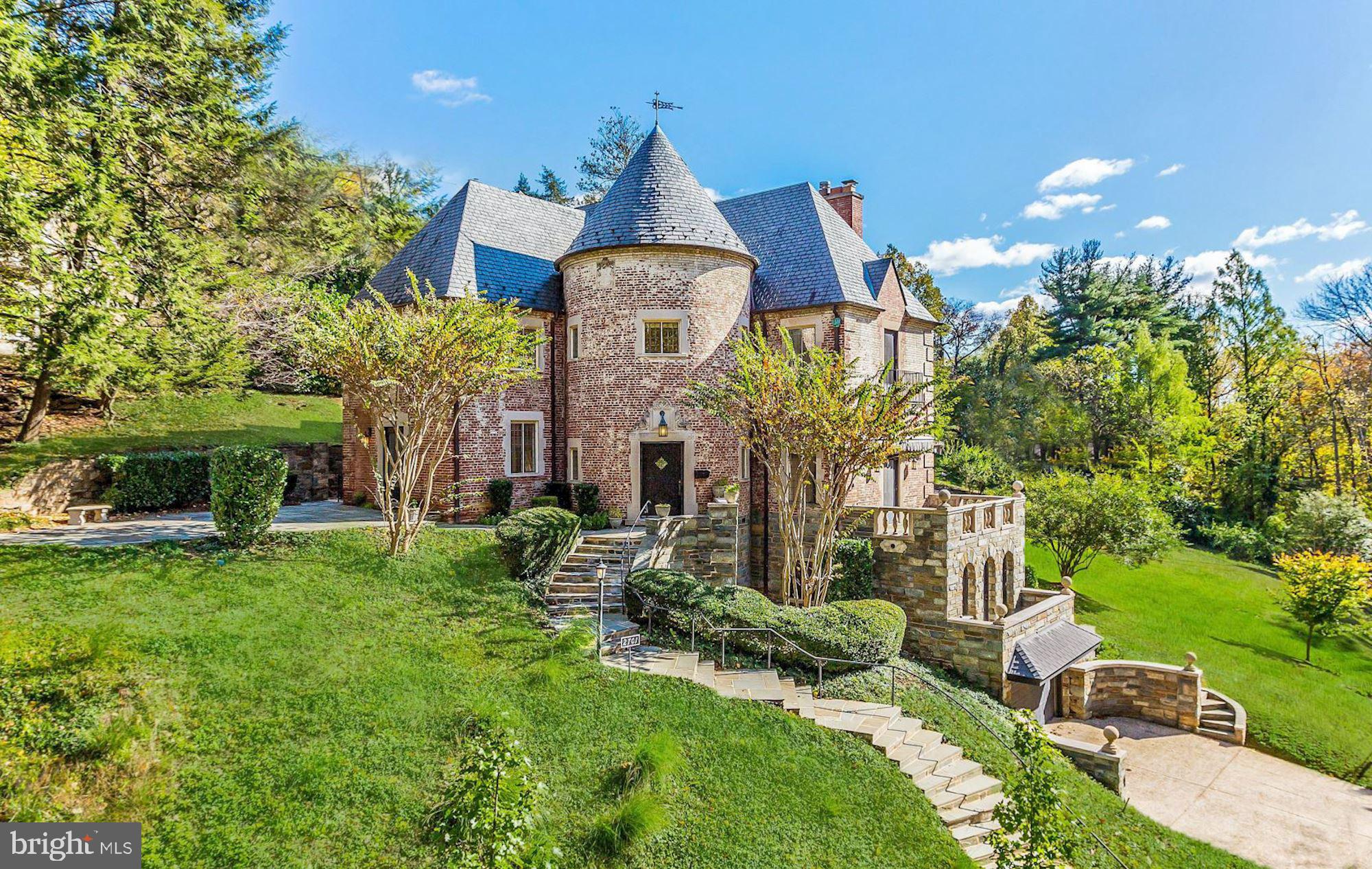 Rarely does an acre of land become available in one of Washington's most blue-chip, insulated neighborhoods. Offered as a combined package at $6,890,000 or individually as the existing residence at $3,895,000 and the two adjacent parcels at $2,995,000, this assemblage represents one of the most significant development and estate opportunities in the city.

The existing home is a stately European-inspired red-brick residence from the 1930s with a striking turret, original fireplaces, exposed beam ceilings, leaded glass windows, and five bedrooms across five levels with an attached two-car garage.

A collaboration between BarnesVanze Architects and CAS Engineering has produced a comprehensive feasibility study with full zoning analysis, site engineering, 3D models, floor plans, and color renderings for multiple development scenarios. The heavy lifting has been done. The recommended program calls for two residences: Lot A expanding the existing home to approximately 7,000 to 8,000 square feet, and Lot B as a new ground-up estate targeting approximately 15,000 to 17,000 square feet with curated outdoor living and security. Both scenarios are entirely by-right under current zoning.

One block away, HEIDER represented the sale of a then eight-year-old residence that closed at a number that defined the ceiling of the Washington luxury market at the time. With the right program, this assemblage presents a comparable opportunity to create and capture value at the highest level the city's residential market has to offer.