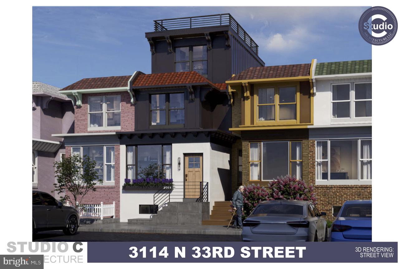 This is great opportunity in the Allegheny West section of Philadelphia on a quiet street directly across from The St. James School. New homes are selling in the 500k+ range around the corner. Easy access to 76 and Rt 1.  Minutes to Kelly Dr,  Manayunk,  East Falls, Fairmount Park and the Dell Music Center. This is a great buy for a savvy builder/investor.