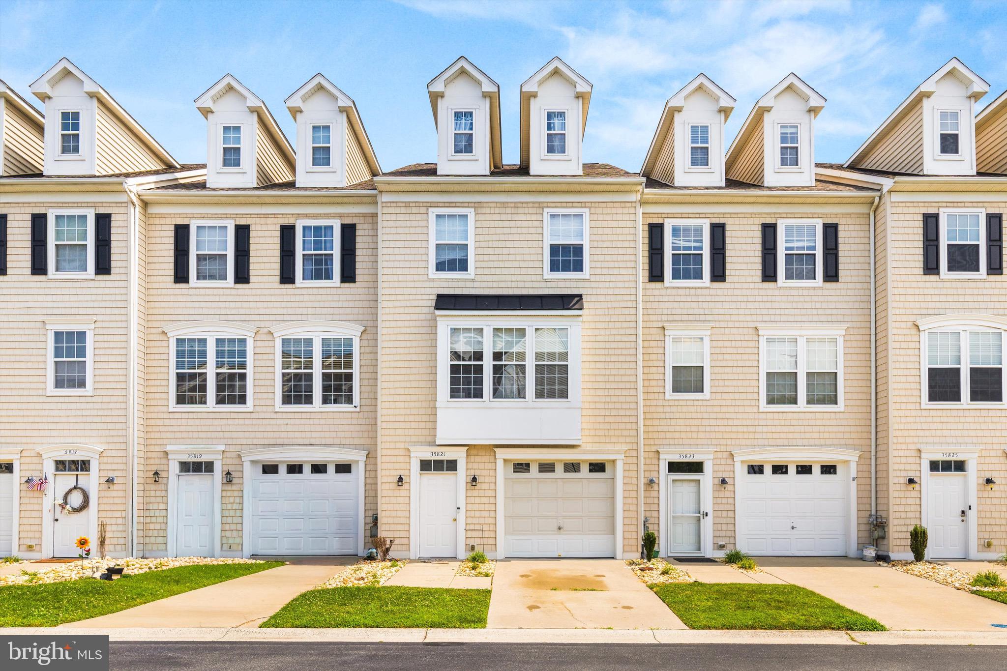 Discover coastal Delaware living at 35821 S. Gloucester Circle, Unit B3-3, Millsboro, DE 19966, a beautifully maintained 3-bedroom, 2 full bath, 2 half bath townhome in the sought-after Fairfield at Long Neck community. Offering three levels of living space, an attached two-car garage, and a flexible loft, this home is perfect as a primary residence, vacation home, or investment property.
The open-concept main level features a spacious living room with a cozy gas fireplace, a bright dining area, and a well-designed kitchen complete with an island, abundant cabinet space, and plenty of room for entertaining. Large windows fill the home with natural light, while comfortable living spaces create an inviting atmosphere for everyday living.
Upstairs, the generous primary suite is joined by two additional bedrooms and a versatile top-floor loft that can serve as a home office, media room, fitness area, or guest retreat. Enjoy your morning coffee or unwind after a day on the water from the private balcony.
Residents of Fairfield at Long Neck enjoy a community pool and a low-maintenance lifestyle, all within minutes of Massey's Landing, public boat ramps, marinas, golf courses, waterfront dining, shopping, and everyday conveniences. You'll also be just a short drive from the beaches of Lewes, Rehoboth Beach, and Bethany Beach, making this an ideal location for enjoying everything coastal Sussex County has to offer.
If you're searching for a townhome for sale in Long Neck, DE, Millsboro real estate, or a coastal Delaware home near boating, beaches, and golf, this move-in-ready property checks all the boxes. Schedule your private showing today and experience the relaxed coastal lifestyle that makes this area one of Delaware's most desirable destinations. Buyer to verify all measurements.