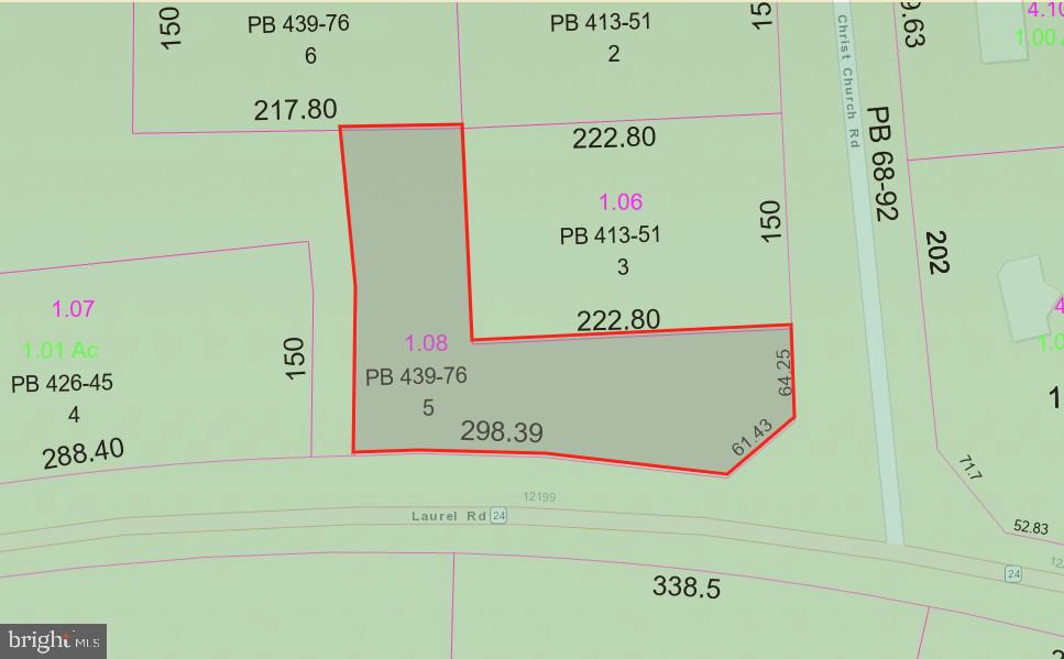 Cleared .97-acre lot ready for stick built or modular new construction.