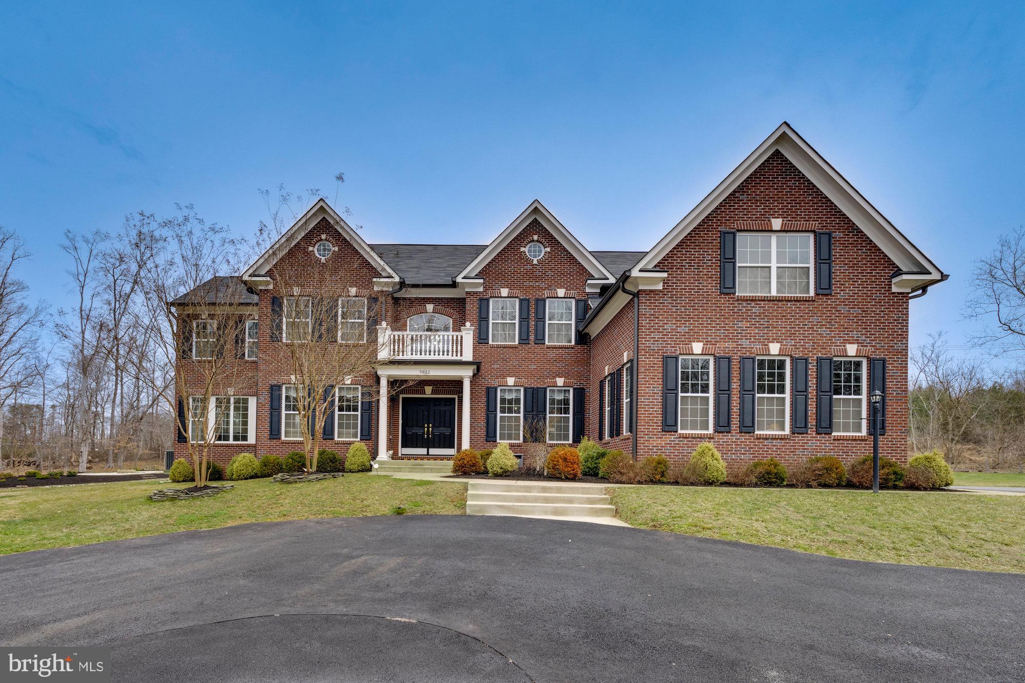 “One of a kind" exquisite custom built home in the sought after Dominion Valley Hunt  community. This home has 4 bedrooms, 4.5 bathroom, 8,128 square feet and is sited on a 8.75 acre lot. Beautiful craftsmanship both inside and out, which boasts an array of sleek finishes throughout this bright open floor plan that provides more than enough space for entertaining family and friends. Welcoming two-story foyer that leads to living room, dining room, office, and sunroom. Gourmet kitchen with large center island, custom tiled backsplash, quartz countertops, two sinks, smart touch screen refrigerator, stainless steel appliances and walk-in pantry. Located directly off the kitchen is a spacious breakfast room with access to the back patio. The main level also features a mud room and half bath. Upper level boasts luxurious owner's suite with spa-like en suite bathroom with soaking tub, walk-in shower with frameless shower doors, dual shower head, dual vanities, dual walk-in closets, and sitting room. Three  additional bedrooms each with ensuite bathrooms and walk-in closet, plus a laundry room for convenience. Finished lower level features a full kitchen, 3 bonus rooms and full bath. This level walks up to the backyard and would be perfect for an in-law suite.  Exceptional grounds with extensive landscaping and gorgeous large patio. This home also features an oversized three car side load garage, circular driveway with ample room for cars. Short drive to shops and restaurants, and easy access to Ox Road & VA-286. Nearby Sangster & Lake Braddock Secondary Pyramid.