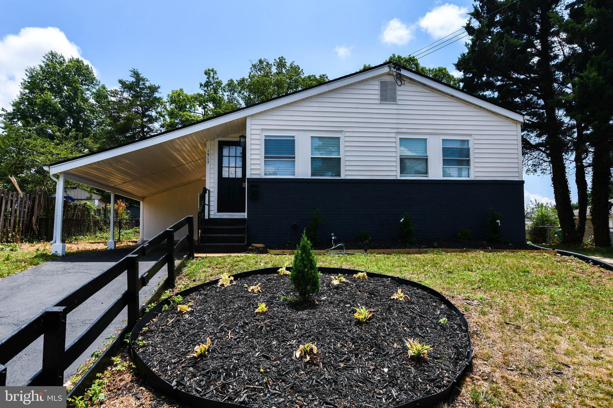 Beautifully updated raised rambler with 4 bedrooms and 2 bathrooms over 2 levels.  All new bathrooms, kitchen, hvac, flooring, paint, and much more. Lower level comes with own entrance, bedroom, bathroom, wet bar, and full size refrigerator and freezer. Large backyard and driveway. Located near National Harbor,  MGM, and short drive to DC. Come see while you can!