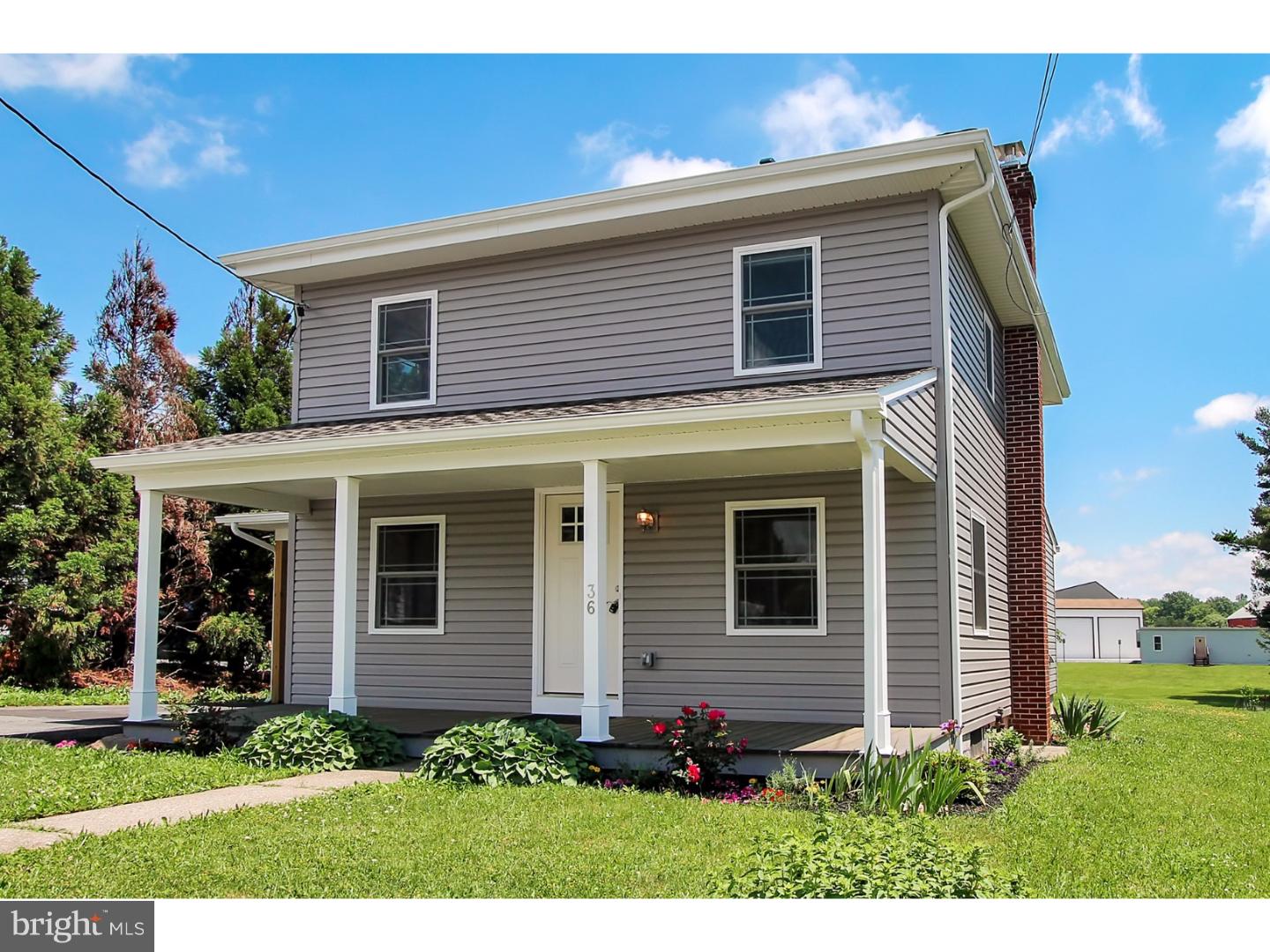 You must see this beautiful home!  Everything has been replaced from top to bottom!  Let's start with the outside, where you will find new vinyl siding, new roof with 40 year shingles, refinished front porch, new windows, new front and rear exterior doors, a recent addition in the rear of the house that allowed for a main floor laundry room and powder room, and a refurbished carport that is now high enough for larger vehicles.  Inside you will fall in love with the brand new kitchen and granite countertops, new stainless steel appliances, recessed LED lighting, and quality wood cabinets with soft close drawers and under-cabinet lighting.  The main floor laundry room also includes brand new front load washer and dryer.  Upstairs you will find 3 bedrooms all with overhead lighting and lighted closets, as well as a completely remodeled spacious bathroom with double sink vanity granite countertop.  You will also appreciate the fine touches including solid wood natural finish doors, a widened hallway and open stair entrance.  Then in the walk-out basement, you will be equally impressed with the 2-zone new heating system and a new electric panel that has been updated to 200 amp electric.  Other great features of this home?  The living room and each bedroom is wired for cable, new well pump & water filter, new water heater, old copper and cast iron lines have been replaced & a PEX manifold has been installed, Delta faucets & shower fixtures, and new stainless steel chimney liner.  For all intents and purposes, this is a BRAND NEW home!  Another bonus is the large backyard.  Call today for your private showing.