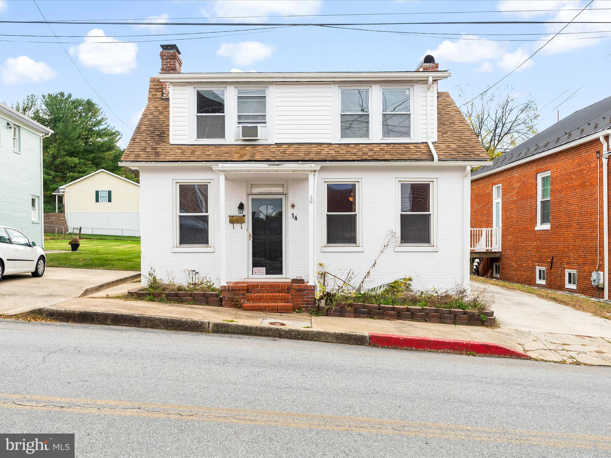 MOTIIVATED SELLER- ALL REASONABLE OFFERS WILL BE CONSIDERED!

Charming Home in the Town of Boonsboro.  Featuring 4 Beds and 1 full bath.  Home has been lovingly owned by the seller for 25 years.  Built in 1853, some history on the home indicates use as a hospital during the Civil War.  Seller has made upddates over the years to include. Furnace 6 years old, Roof 4 years old, Siding 3 years old, Paint 2 years, Patio and Driveway 8 years, Carpet in Main level bed 1 year. 3 Bedrooms on upper and one on Main.
Home is a mix of linoleum, original hardwood and Vinyl Plank.  Home is being sold AS IS and may be a great opportunity for an Investor to rent. Large rear yard that is completely fenced with a chain link fence.  Block Building/Shed in rear yard has electric.  New Cabinets in Shed convey with the home, along with vinyl plank floowing in the upper hall closet. Concrete Pad in rear yard for trailer.