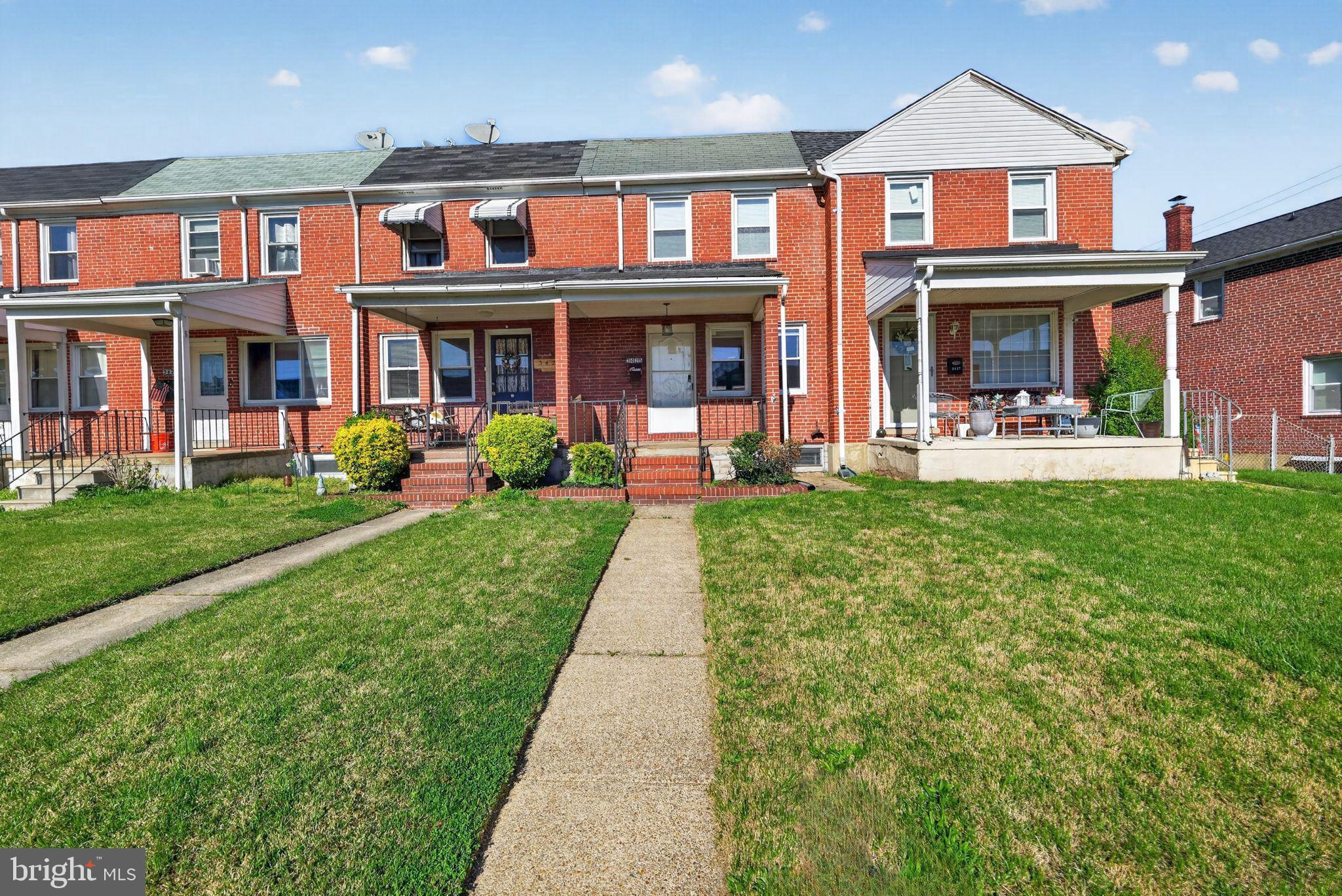 Welcome to this well-maintained brick townhome located in the established Dundalk Village community! This charming home offers 3 bedrooms and 2 full baths, providing a comfortable and functional layout ideal for everyday living. The main level features a bright living area, a separate dining space, and an updated kitchen with ample cabinetry and workspace. Enjoy hardwood flooring, a finished basement for additional living or recreation space, and plenty of natural light throughout. The rear yard offers space for outdoor entertaining or relaxing. With no HOA and convenient on-street parking, this home provides both flexibility and value. Ideally located near shopping, dining, schools, and major commuter routes, this is a great opportunity for homeowners or investors alike. Don’t miss your chance to make this home yours!
