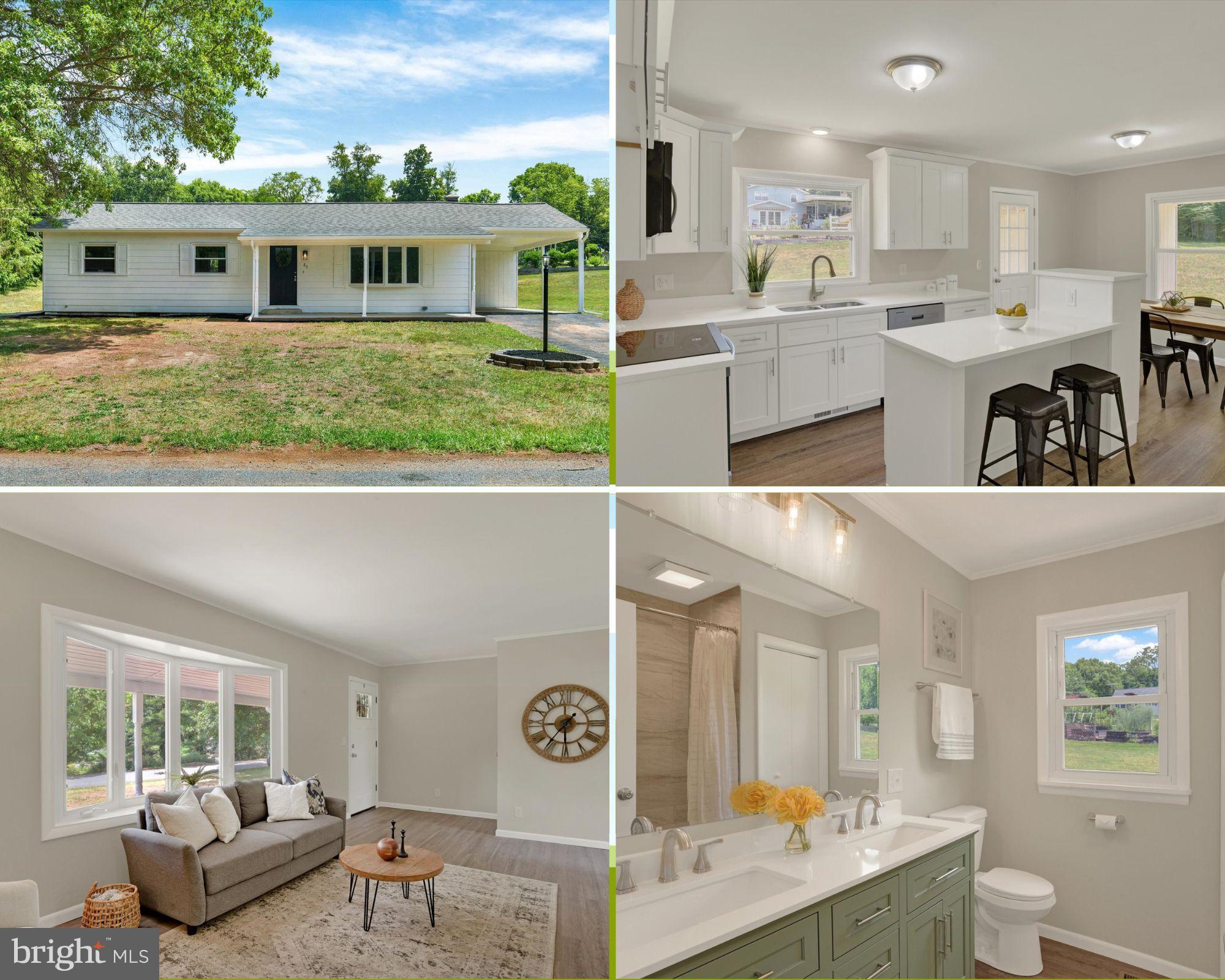 Beautifully Remodeled Ranch Home on a Spacious Lot! This Charming Home Has Been Completely Remodeled From Top to Bottom and Offers Worry-Free, Maintenance-Free Living!  Recent Updates Include a New Architectural Shingle Roof, New Double-Pane Windows Throughout, New HVAC With Central Air, a New Hot Water Heater, New Lighting and Plumbing Fixtures, New Paint Throughout, and All New Flooring Featuring Luxury Vinyl Plank and Carpet!  The Stunning Gleaming White Kitchen Features Beautiful New Designer Cabinetry, Granite Countertops, Stainless Steel Appliances, and a Large Eat-In Island That Opens to the Dining Area, Creating a Bright and Inviting Space for Everyday Living and Entertaining!  The Home Offers Three Bedrooms and a Beautifully Remodeled Full Bath With a Double-Bowl Vanity and a Tile Surround Shower!  The Full Basement Provides Endless Possibilities for Future Finished Living Space, a Recreation Room, or Additional Storage. Outside, You’ll Appreciate the Attached Carport With a Convenient Outdoor Storage Area!  Ideally Located With Easy Access to I-83, York, Dauphin County, Harrisburg, and Surrounding Areas, This Quaint, Move-In Ready Home Combines Modern Updates, Comfortable Living, and Exceptional Convenience. Don’t Miss This Wonderful Opportunity!