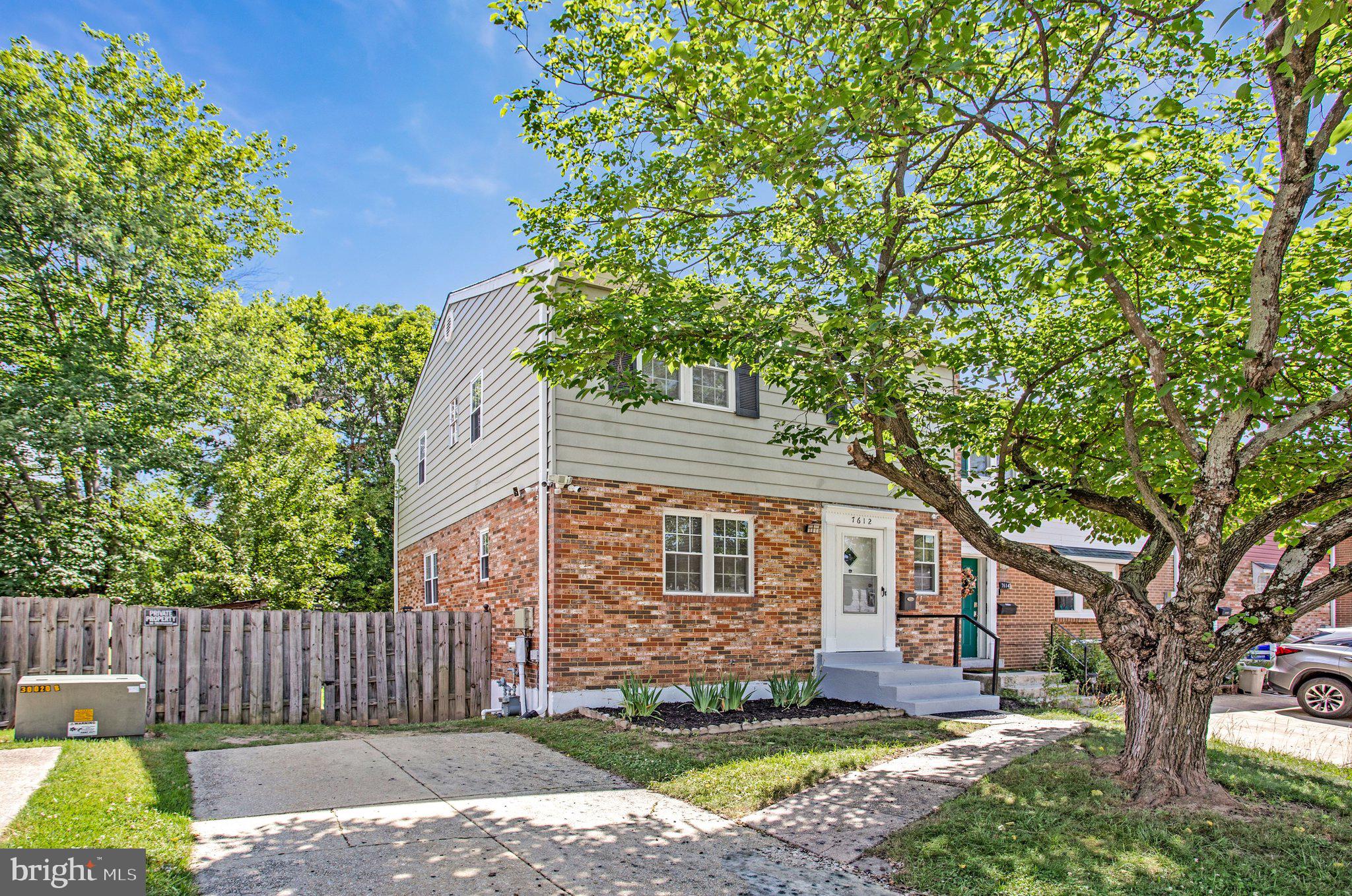 Welcome to this beautifully updated end-unit townhome in the highly desirable Laurelton,  offering exceptional natural light, modern updates, and a convenient location that makes everyday living easy. With attractive curb appeal, a welcoming front entry, landscaped flower beds, and a private driveway, this move-in ready home combines comfort, style, and value with a low HOA fee of just $250 per year.
The main level features gleaming hardwood floors and a spacious, open layout designed for both everyday living and entertaining. The bright living and dining room combination flows seamlessly into the updated eat-in kitchen, showcasing solid wood cabinetry, granite countertops, stainless steel appliances, and ample space for casual dining. A convenient powder room and front entry coat closet complete this level.
Upstairs, luxury vinyl plank flooring extends throughout three generously sized bedrooms. The spacious primary suite offers a beautifully updated en-suite bathroom, while two additional bedrooms share a renovated full hall bath, providing comfortable accommodations for family, guests, or a home office.
The fully finished lower level expands your living space with a large recreation room, perfect for game nights, entertaining, or relaxing. This level also includes a full bath, laundry area, additional storage space, and walk-out access to the backyard.
Outside, enjoy your large fenced backyard that offers both privacy and plenty of room for outdoor gatherings, gardening, pets, or play. The end-unit location provides additional green space and large windows that fill the home with natural light throughout the day.
Recent updates provide peace of mind, including a new roof (2025), washer and dryer (2025), and hot water heater (2025).
Ideally situated near Laurel Lakes and Laurel Town Centre, you'll enjoy easy access to a wide variety of shopping, dining, and entertainment options.  You’re also close to  Harris Teeter, Giant, Target, Costco, Lowe's, IKEA, and a variety of restaurants. Commuters will appreciate quick access to Interstate 95, Route 1, and the Intercounty Connector (ICC), as well as convenient rail service from the Laurel MARC Station with direct connections to Washington, D.C., Baltimore, and surrounding areas. The home is also just a short drive from Fort Meade.  Thoughtfully updated and ideally located, this exceptional home delivers the space, style, and convenience today's buyers are searching for.