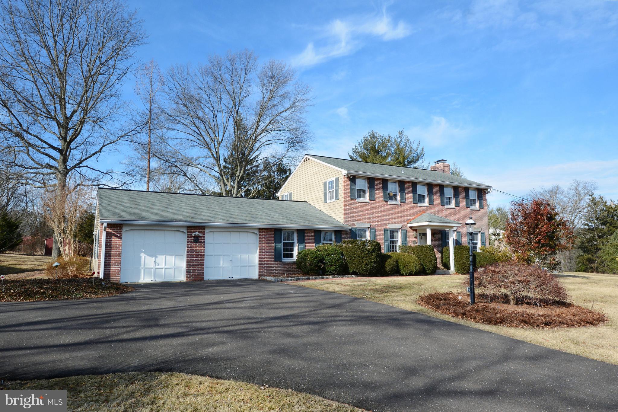 This stately colonial was the model home in Hidden Valley.  Built in 1968 by Joel Benner, the home has remained with one family since then.  Situated on a generous 1.39ac lot, the 2,900sqft home offers all the space you could dream of to call your own.  Live in warm comfort with hot water baseboard heat.  Fresh paint and carpet make this home move in ready.  4 bedrooms and large living areas make it a fantastic place to entertain family and friends.  Imagine the holidays by a fire in the custom fireplace or a cookout in the huge screened patio.  This home was ahead of it’s time with a separate family room, 1st floor laundry room and 2.5 baths.  Over time Central air conditioning was added along with a large sun room overlooking the rear yard.  Mature landscape provides privacy for the spacious backyard.  Add in the 2-car attached garage and full unfinished basement to complete the picture.  This is the gem you’ve been waiting for to make your own.  A neighborhood home without the HOA!  Conveniently located to shopping and major roads.
