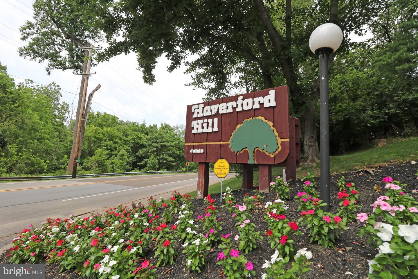 Welcome to this well maintained first floor condo in Haverford Hills! Featuring a spacious kitchen that opens to the living room. Two good sized bedrooms and two full baths. The primary bedroom a large walk in closet and a full bath.  New water heater in 2019. Laundry is right down the hall. The F building is one of the best locations as there is plenty of parking. Enjoy low maintenance living that's close to main roads, public transportation, and shopping.