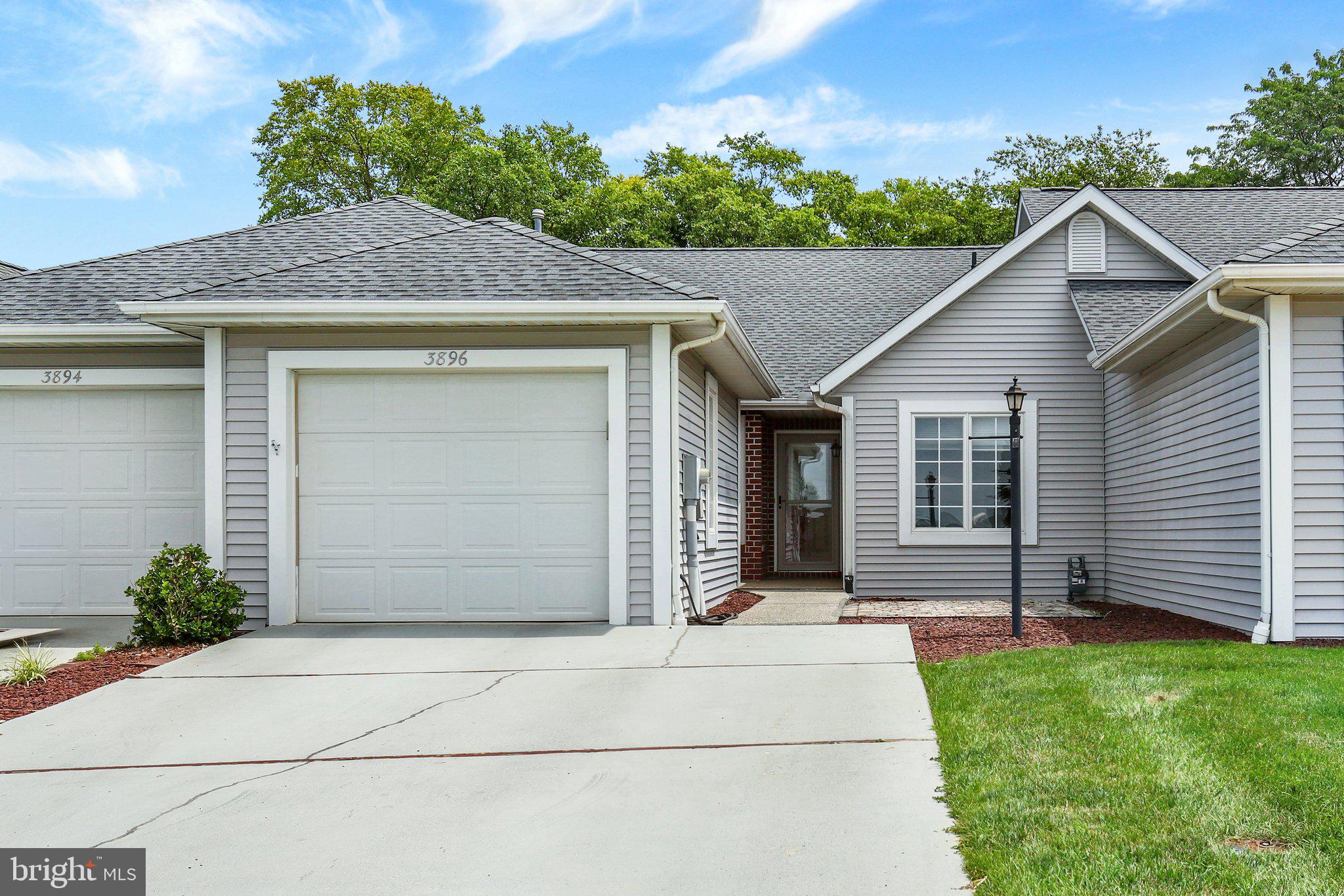 Welcome to the Farmington Neighborhood in Penn National Golf Course Community. This spacious villa has been updated throughout and is move-in ready. 2000 square feet of finished living space includes the Loft Area and Finished Lower Level. Red oak floors on main level. Total Kitchen Remodel includes Custom Maple Cabinetry with pull-outs, Quartz Counters, Ceramic tile Backsplash, and Stainless Appliances. New roof and Skylights in 2025 with ice melt system. Recent Central Air replacement. Two Bedrooms and two full Baths on Main level. Loft Area could be third Bedroom. Lower level is partially finished with Family Room, Full Bath and walk-in Closet. Nice Unfinished Space for storage or hobbies. Beautiful Back Yard with Patio and Retractable Awning. HOA is $225 per quarter and includes Lawn Care and Snow Removal.