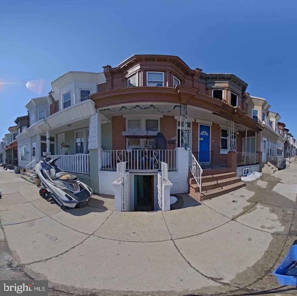 This is a two-unit apartment building, with each unit featuring two bedrooms and one bathroom. The property is currently occupied and in livable condition