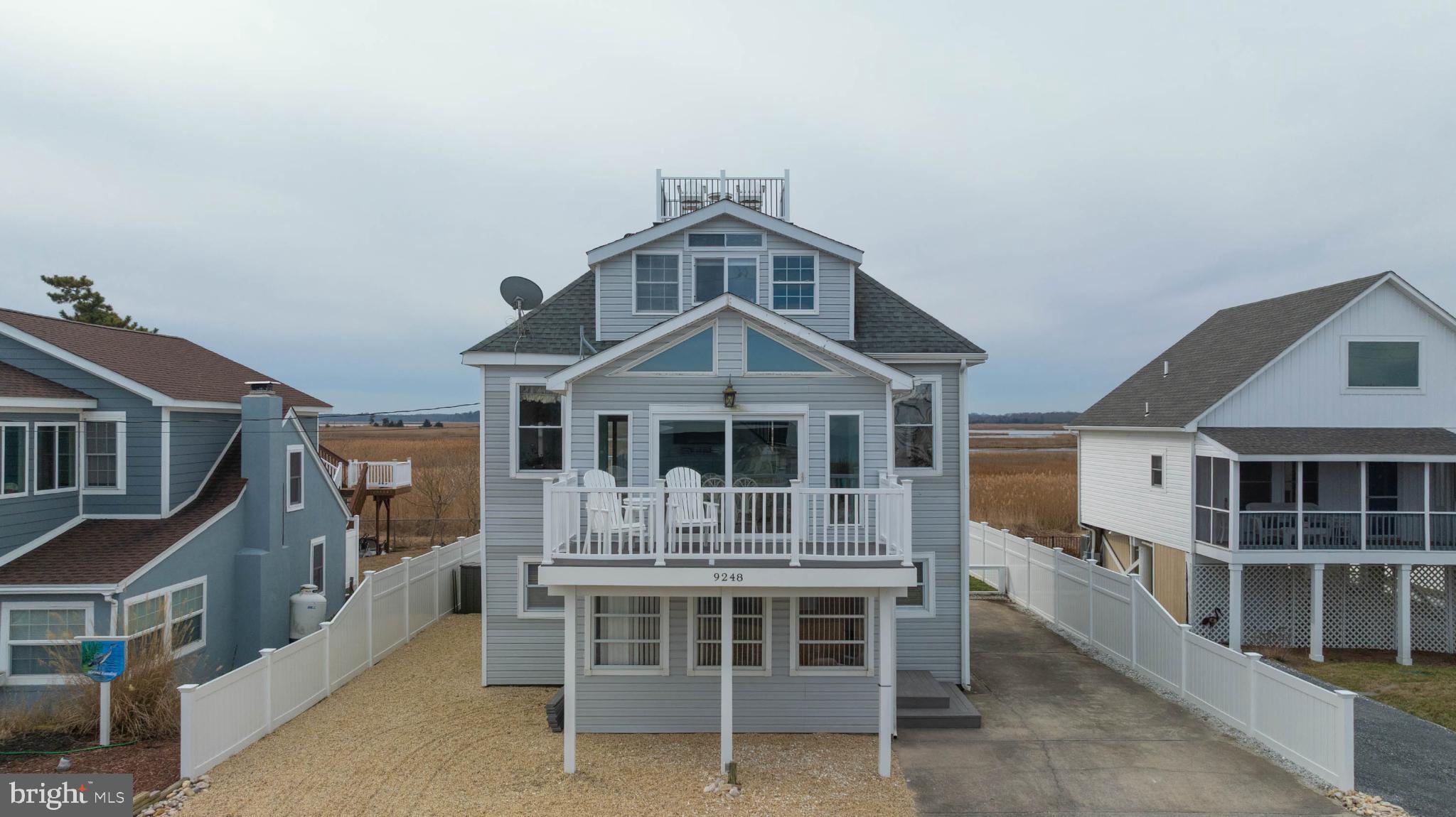 A Beach House that Pays for Itself! This home is "Rental Magic"...Easy Access to Primehook Beach...Views of the Bay  & Refuge from the rooftop sitting area...Gorgeous Sunsets & Early morning Sunrises! Over $66,000. Rental Income for 2025. You & Your Guests will enjoy swimming, fishing, crabbing, paddle boarding, shelling on this beach...don't wait...Be ready to relax & enjoy all the amenities that Southern Delaware has to offer...some of the best restaurants & shopping available. Enjoy evenings at the Milton Theatre...Theatrical Shows, Tribute Bands & Stand Up comedians. Prime Hook Beach is nestled into The Primehook National Wildlife Refuge...wildlife & migratory birds abound for your nature watch above...Bald Eagles & Osprey nest & offspring learn to fly; at the moment we are awaiting the return of 1,000's of Snow Geese. Home is being sold furnished.
This 4 Bedroom & 2 &1/2 Bath Home will delight your entire family from breakfast till bedtime...you will see a sky of brilliant stars & formations while our little bright jewels(ships) await there turn to port in the Bay. We have current, but do not have dangerous undertow or riptides for the safety of your loved ones & guests. Check out the Bay for migrations of seals & dolphin pods frolicking & playing. This is really  what LIFE is all about...You Deserve It! OVER $52,700.00 RENTAL INCOME Booked for 2026 & MORE TO COME!
