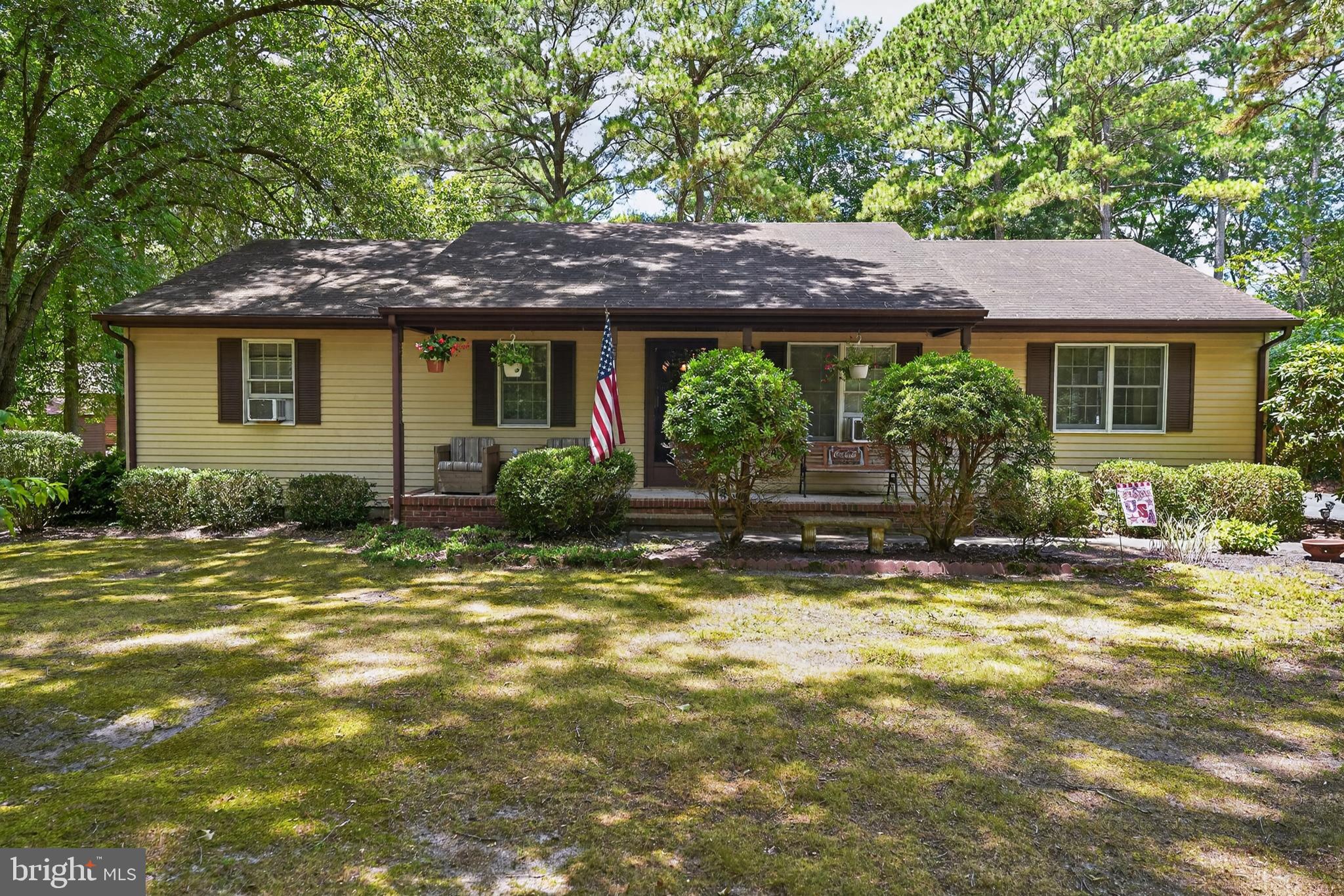 Incredible opportunity - priced to sell! 3BR/1.5BA rancher w/an oversized detached 2-car garage, with an expansive, tree-trimmed homesite on Wicomico's east side. Enjoy the equity you create with some updates to this great property. Floorplan offers both a spacious living room *and* family room. Nice-sized kitchen and dining room combo. 3 bedrooms, and full bath with tub/shower combo and wide vanity.  Laundry room with added storage space and half bath may have potential for conversion to a 2nd full bath.  Huge detached garage has plenty of room for 2+ cars and loads of storage. Whether relaxing on your front porch or BBQ'ing on your roomy rear deck - the mature landscaping throughout the yard provides lots of privacy and shade. Conveniently located - minutes to shopping, dining, events, public parks and the beloved Salisbury Zoo; 5.5mi to Downtown Salisbury, 15.5 to Berlin, 25 to Ocean City. Sizes, taxes, distances approximate.