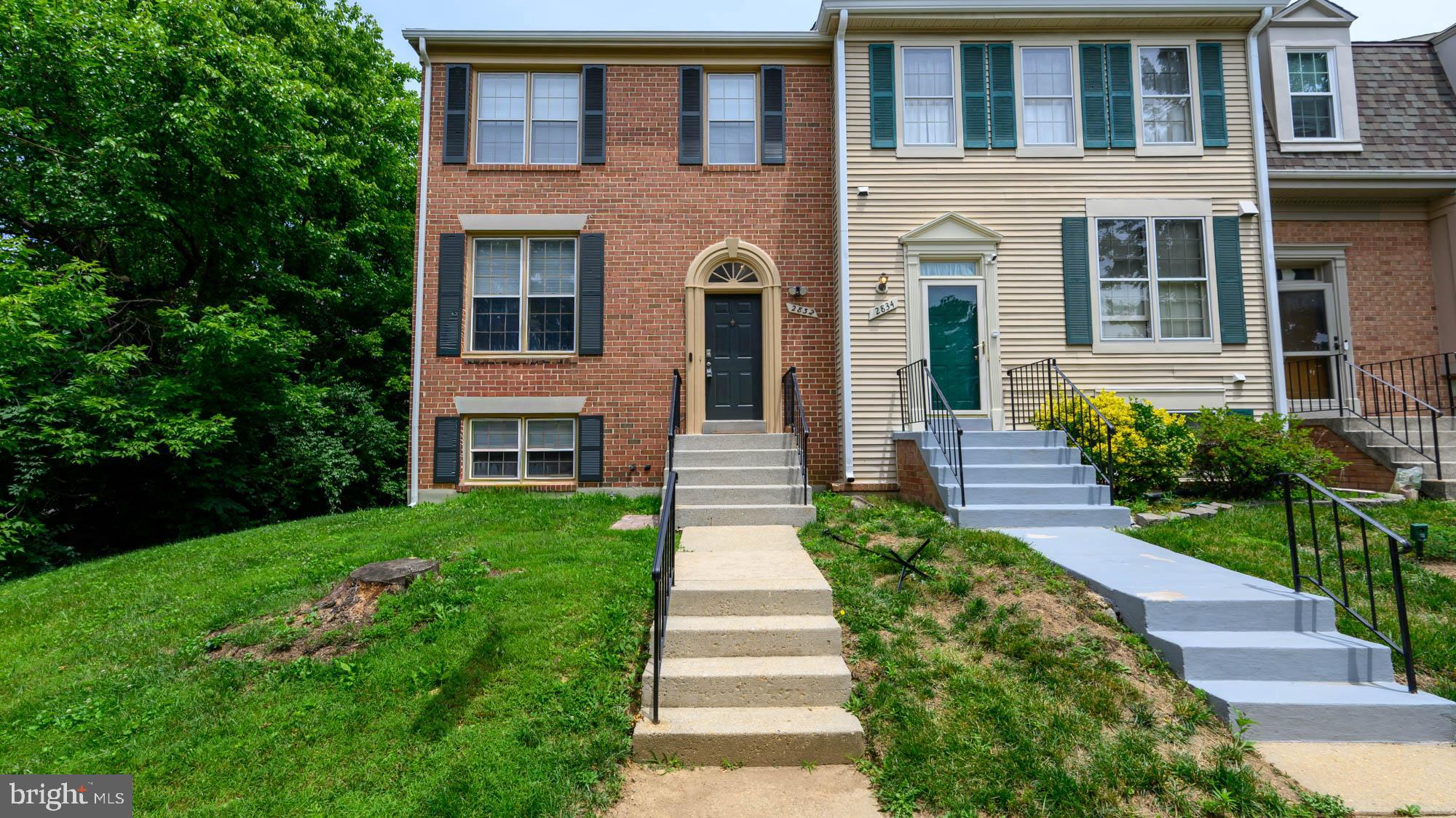 Experience luxurious living in this meticulously renovated Colonial townhouse, awaiting you. This stunning end-of-row residence boasts a fully finished, expansive basement, perfect for entertainment or relaxation, featuring a cozy fireplace for those memorable moments. The elegant brick exterior exudes timeless charm, while the interior is poised with modern transformation, featuring high-end finishes and sophisticated design elements. Indulge in the exclusive lifestyle this property offers, complete with access to a community pool for those sun-soaked summer days. With off-street parking for two vehicles, convenience is at your fingertips. Nestled in the desirable Essington Plat 3, this home is a sanctuary of comfort and style, perfect for those seeking a refined living experience. Don't miss the opportunity to own a piece of luxury in a vibrant community. This is more than a home; it's a lifestyle waiting to be embraced.