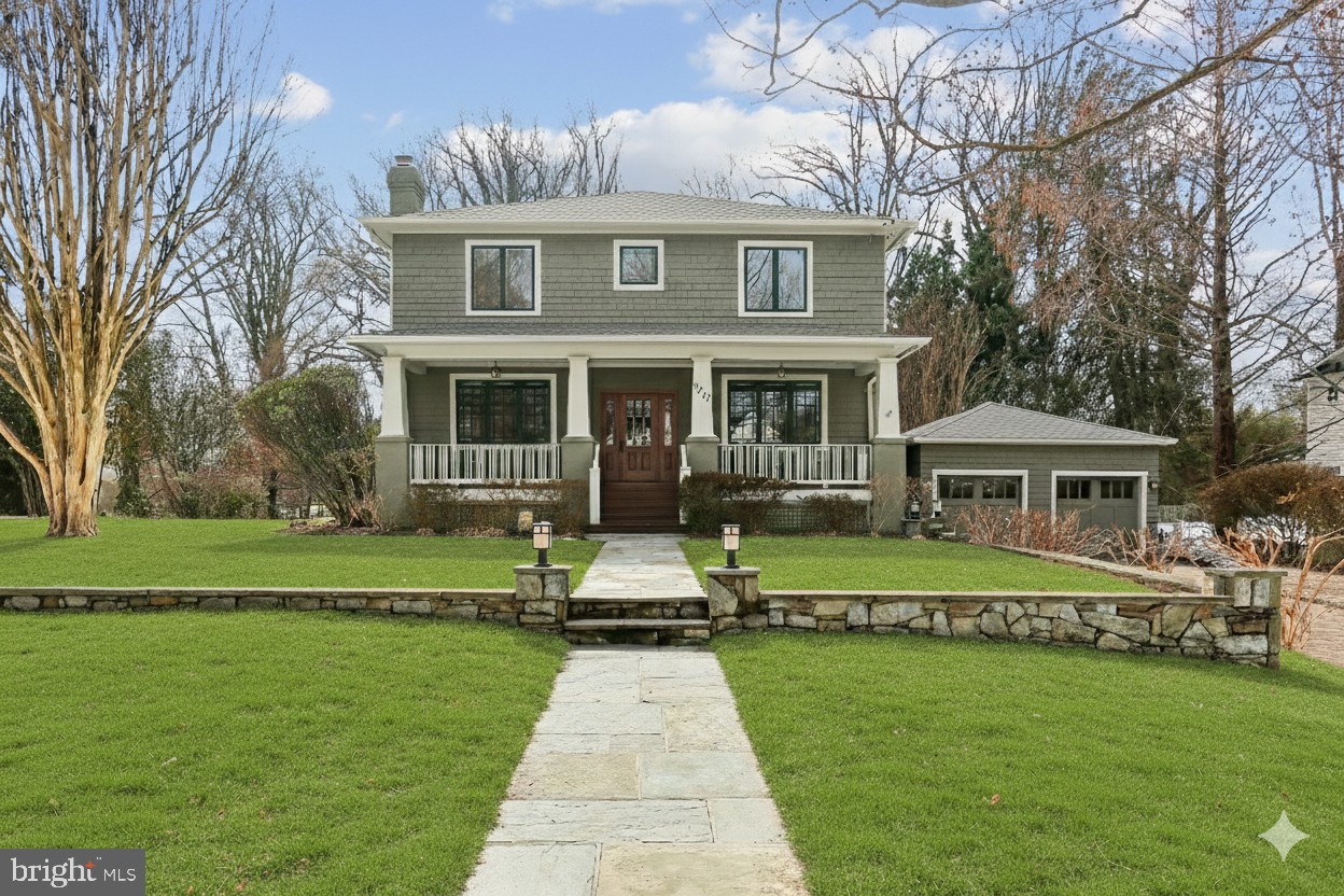 A masterfully built, design-forward residence on one of the most desirable streets and lots in coveted Chevy Chase View.

Perfectly positioned on one of the most sought-after streets in Chevy Chase View, 4212 Dresden Street is a truly exceptional home, meticulously maintained over the years with recent updates and fully painted - completely move-in ready. From the moment you arrive, the quality is unmistakable: a columned front porch, a flagstone walkway leading from the street and driveway, and timeless curb appeal that sets the tone for what’s inside.

This approximately 6,000-square-foot custom home blends classic architecture with artisan-level craftsmanship, featuring 9-foot ceilings on all levels, rich hardwood floors with walnut inlay, beautiful millwork, and thoughtfully designed spaces for both everyday living and elegant entertaining.

At the heart of the home is an expansive great room anchored by a dramatic floor-to-ceiling stacked-stone fireplace, custom built-ins, and stunning natural light. The adjoining gourmet kitchen is a chef’s dream, offering Christiana cherry cabinetry, two islands, granite countertops, and a full suite of Thermador appliances, including double convection ovens, warming drawer, wine cooler, and more, along with a walk-in pantry and built-in butler’s pantry.

A few steps down, the home offers an oversized two-car garage with a convenient entry into a true mudroom and separate laundry room, perfect for keeping daily life organized and tidy. From this level, there is also direct access to a large deck and expansive backyard.

The outdoor setting is a standout: one of the neighborhood’s largest lots, offering rare space and privacy, with plenty of room to accommodate a pool, sport court, or simply enjoy the yard as-is.

The upper level features a spacious primary suite with a sitting room (or nursery), built-ins, and a walk-in closet, plus a luxurious bath with soaking tub, glass-enclosed shower, and double vanities. Three additional bedrooms are generously sized and include walk-in closets—two share an updated hall bath, while the third offers a private en-suite bathroom.

The lower level is equally impressive: an above-ground walk-out with natural light, direct backyard access, and an incredible in-law suite with a private entrance, full kitchen, dining and living spaces, two bedrooms, and a full bath. Whether used for guests, an au pair, extended family, or multi-generational living, it offers unmatched

flexibility. A separate space provides the perfect spot for movie nights, a playroom, or another hangout area.

This is a rare offering, where craftsmanship, space, and location come together beautifully in one of the most beloved neighborhoods in the area.