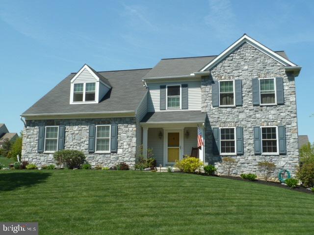 Hard day? Unwind on the deck, under the remote controlled awning or dine on the stamped concrete patio, of this delightful 4BR, 2.5BA home. If that's not enough, escape to the spacious master suite and soak in the whirlpool tub. This home truly is a delight to see with gleaming hardwood floors and a partially finished lower level. Great backyard! Minutes to Rt30.
