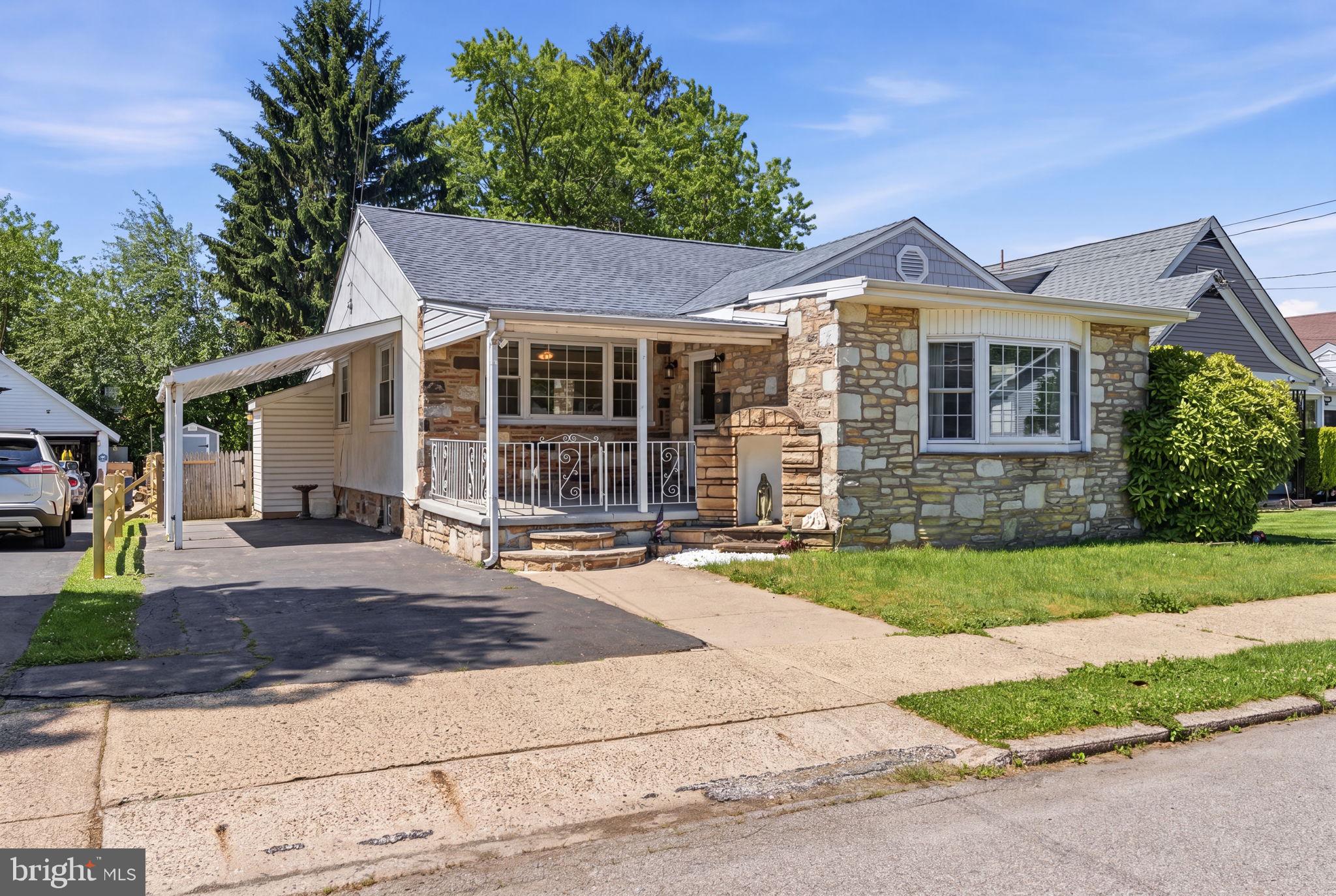 Welcome to 712 Benson Street.  This lovely 3 bedroom stone ranch has been updated throughout by current owner.  Some of the recent upgrades include a new kitchen in 2019, HVAC 2020, Electric 2021, hardwood floors 2025 and water heater 2026. The main level offers Spacious enclosed porch (220 sq ft not included in total sq ft of home), which could serve as additional living space.   Spacious living room, and completely updated eat-in -kitchen exit the kitchen  to a spacious Florida Room on the back of home which has  heat and air can be used for many purposes. There are two bedrooms  and newer bathroom on the main floor and one bedroom in the lower level with a full bath and a rec room.  Lower level can  be used for many purposes and has an outside exit.  This property has been updated by the current owner, from mechanicals and both floors of the home.  Location is close to shopping, parks and  Pennypack walking trail, schools , hospital and much more.