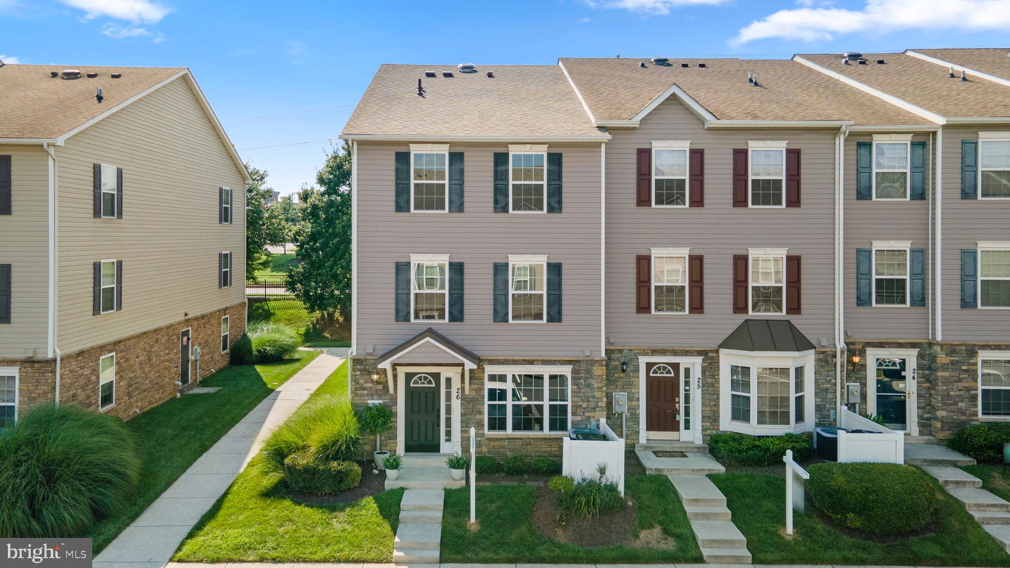 Welcome to 6478 Cornwall Drive, Unit #26, located in the desirable Reservoir Ridge community of Eldersburg!  This beautifully maintained home offers 3 bedrooms, 2.5 bathrooms, and two assigned parking spaces. The main level boasts gleaming hardwood floors, a spacious living room, a convenient half bath, and a stunning kitchen with granite countertops and stainless steel appliances.  Upstairs, the second level features two generously sized bedrooms, a full bathroom, and a laundry room. The third level is dedicated to an expansive primary suite complete with a walk-in closet and en-suite bathroom featuring a soaking tub, separate shower, and double vanities.  Recent updates include a brand-new roof (2025), updated windows (2024),  new stove (2025), new water heater (2026), new dryer (2026), and fresh interior paint (2025).  Condo fees include access to the community pool, exterior maintenance (including roof and siding), common area upkeep, water, trash removal, and snow removal—providing worry-free living.  Situated in a prime location near major routes, restaurants, and shopping.  This is an opportunity you don’t want to miss!  Come explore this beautiful home during the open house scheduled for Saturday, July 18th from 12-2 p.m.!