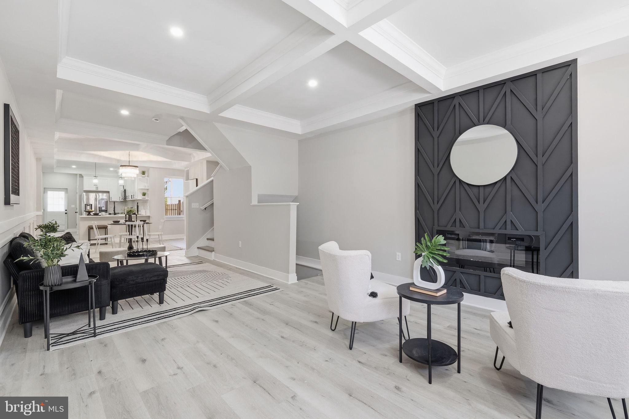 Welcome to 326 E 22nd St, a fully renovated 5 bed, 4.5 bath home with 4 finished levels, including a finished basement. The home features updated finishes throughout and a flexible layout with multiple living areas.

There are three fireplaces total—located in the living room and in each of the two primary bedrooms. Both primary suites also include built-in beverage refrigerators for added convenience.

Outside, the property features a fully fenced backyard and private driveway parking located behind the fence.

Convenient central Baltimore location with easy access to major institutions, commuter routes, and city amenities.

Nearby landmarks: