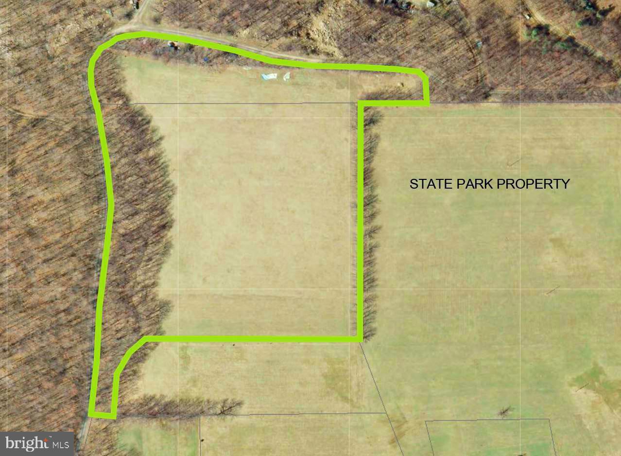 Views across the Appalachian Mountains that span for miles on 9.3+/- acres. Level to gently sloped with a grove of woods and the balance in a pasture. Southern exposure taking in the SW and the SE too. Bordering Wolfden State Park. A unique combination of some of the most requested features.