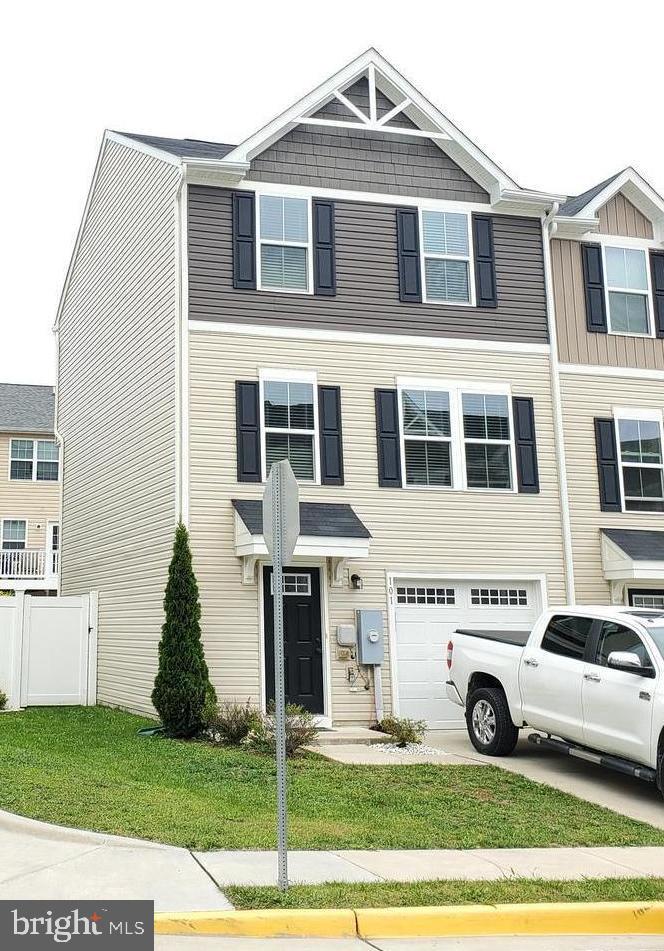 Perfectly located, this stunning and modern end-unit townhome boasts 4 bedrooms and 2 full baths with upgraded luxury vinyl plank flooring throughout most of the home. The primary bedroom features an en suite bathroom with  walk-in closet. Upgraded appliances and breakfast bar in the kitchen accentuate the easy flow with the dining and living rooms.  A fourth bedroom on the entry floor opens to the private fenced rear yard. Minutes away from everything, including downtown Winchester, shopping, schools, Winchester Medical Center, and the best ways to get there (37/522/50/81) all in a highly sought after neighborhood! Enjoy the nearby playground and the community walking trail. This beautiful corner lot townhome is ready to move-in. Don't miss out on this amazing opportunity! Available to tour beginning of July. Owner/agent. Owner is a licensed real estate agent in VA/WV.