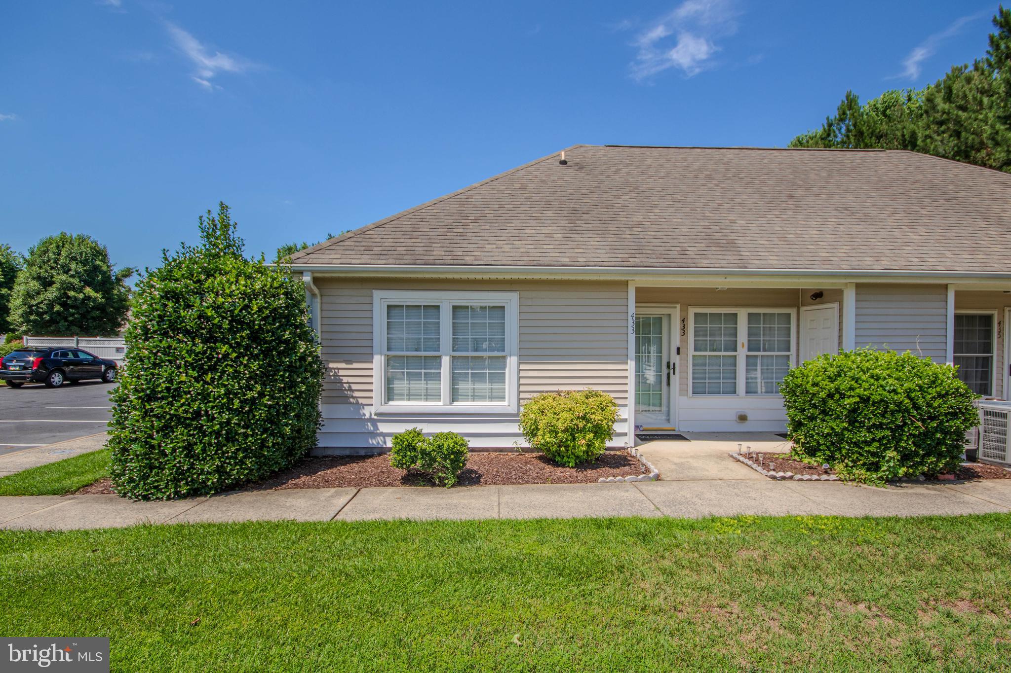Ready to enjoy maintenance free living? This is a cute condo at Avalon Retirement Community with 728 sq.ft. and it is just waiting for you. It has one bedroom, unusual 1.5 baths, kitchen, dining room, another room can be used living room or second bedroom. This unit has been remodeled with new hardwood floors in kitchen, dining room and hallway. The kitchen has new stainless-steel appliances, and backsplashes. Crown molding has been added to living room and kitchen. Fresh paint and the HVAC system is less than 3 years old. Watch the birds from your front patio and with a storage closet outside. Buyer insures inside and the Condo Association fees include lawn maintenance, snow removal, power washing every other year, maintenance of the outside of the condo (including the roof), and insurance of the building. All of this for $189 per month Condo fee. City services are available for $205 quarterly. Close to the shopping, restaurants, medical care, two universities and close to MD & DE beaches. Being sold "As Is." This is a 55+ community. Call today for your tour!