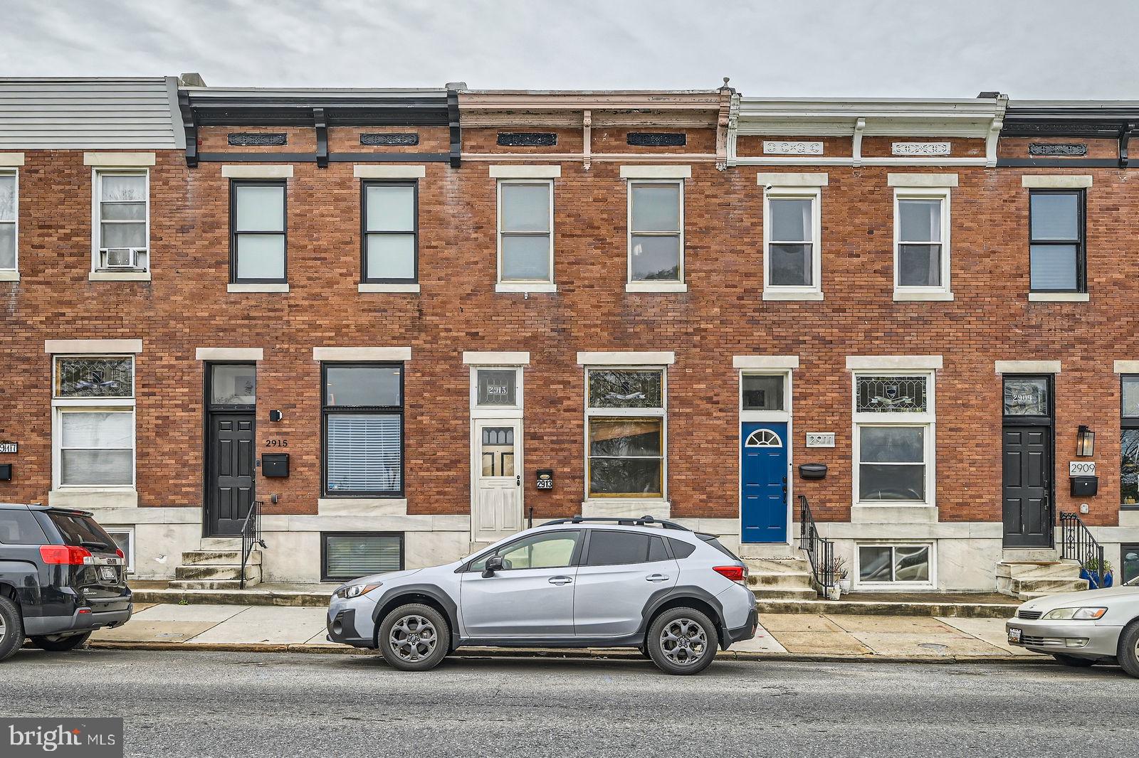 Beautiful Patterson Park! If you love City living, what's better than being park front! Your own personal green space for what the locals call your big backyard   right across the street. 2913 Eastern Avenue is a spacious townhome - -almost 15 ft wide, there's room to add your own personal touches, update, renovate and room to grow. Open floor plan on main level has a spacious living room and dining area with an open kitchen addition to rear of property -- Three bedrooms upstairs and one full bathroom.. or create your own design.  Full basement with a higher ceiling  Unfinished with plenty of room to build out for living/flex space. Create a laundry | mechanical area and still have plenty of room to finish.  Walk-out stair to rear patio - Potential for PARKING!  The cross street is Linwood Avenue, a main thoroughfare in and out of Canton and the main thoroughfare between the small and big Parks. Lots of things to do in this community and in Paterson Park! Walk to Canton Square And the waterfront promenade.. Or cross the street for local festivals, sports, movies and other happenings right at your front door.. blocks to Hopkins, there is also public transportation in the water taxi.. or scoot your way around town to pubs and shops. Don't miss an opportunity to make this your own space to call home!