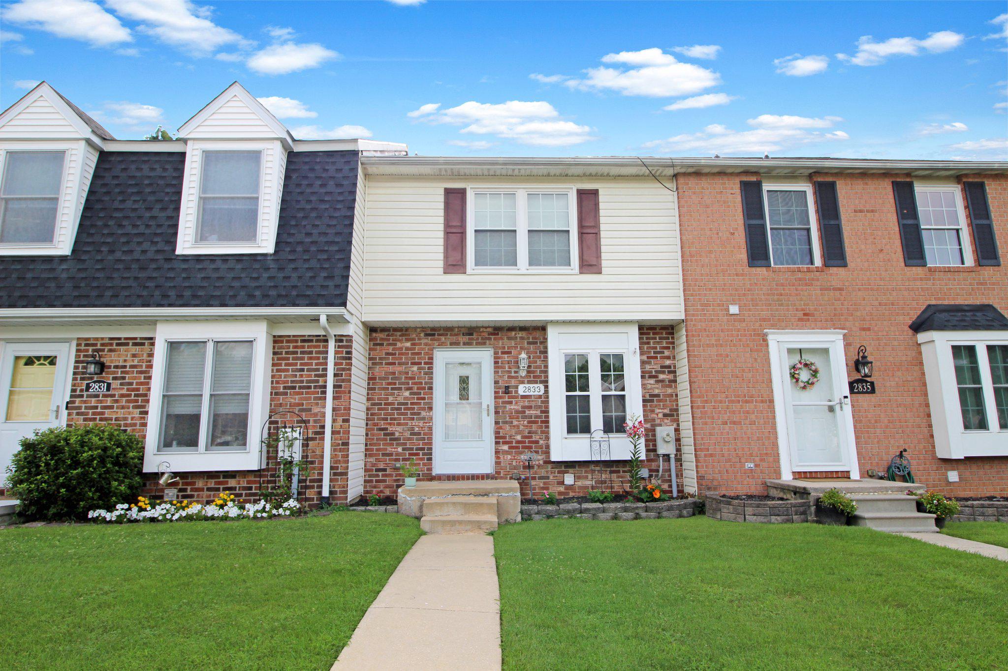 Great opportunity for buyers looking to add their own personal touches! 3 bedroom, 1 bath, 2 half bath,  on a tucked away street in Box Hill North *Laminate Floors *SS appliances *Finished basement w/large storage area *Private fenced back yard *Deck *Patio *HOA includes walking paths, stocked fishing pond, volleyball, indoor/outdoor community area w/ kitchen available for rental fee *Community pool membership available *1 year home warranty included *So close to plenty of shopping, schools, and I-95 for your convenience!