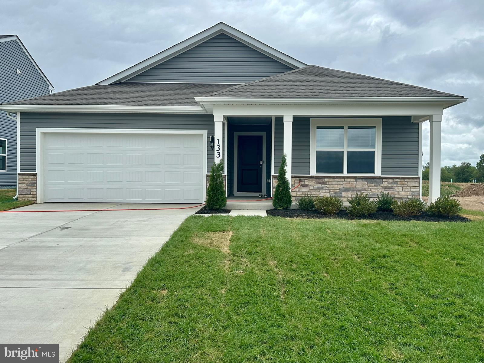 Imagine living in a less than year old rambler style home with generous size front porch, inviting to the brand new popular Neuville  model featuring approximately 1,698 square feet, with 4 bedrooms, 2 bathrooms and an open concept layout located in neighborhood full of breathtaking views of rolling plains and mountains. Neuville model features spacious kitchen and gathering room. At the heart of the kitchen is a grand island where you can enjoy preparing meals while entertaining family and friends. Find comfort and relaxation in your secluded owner's suite featuring a walk-in closet and dual vanities. Quality materials and workmanship throughout, with superior attention to detail, included are blinds, stainless steel appliances, granite countertops, washer, dryer and upgraded cabinets. Washer and dryer are included in the rent. Nominal monthly HOA is paid by the tenant. Property Description Courtesy: DR Horton 12 months minimum lease term. HOA and Public Utilities are paid by tenant. Patio and Fence options may be available at extra nominal rent. Corporate rentals can be accommodated as well.
